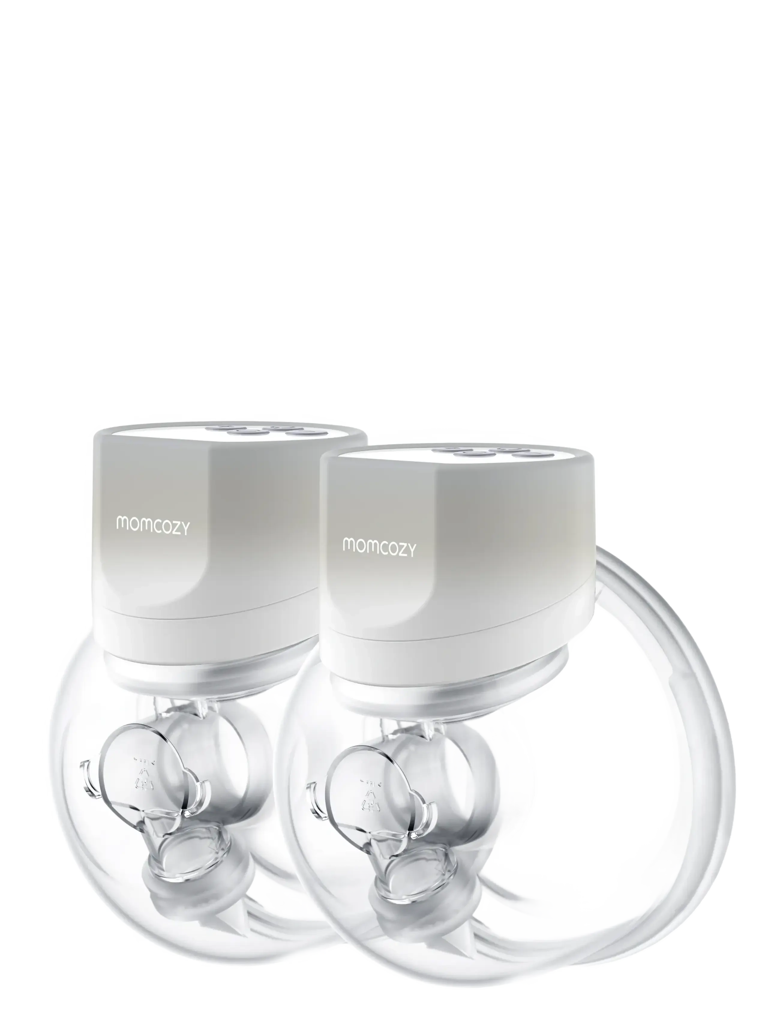 Momcozy Momcozy  S12 ProDouble Packs Wearable Breast Pump Grey - Imetystuotteet - GREY / grey