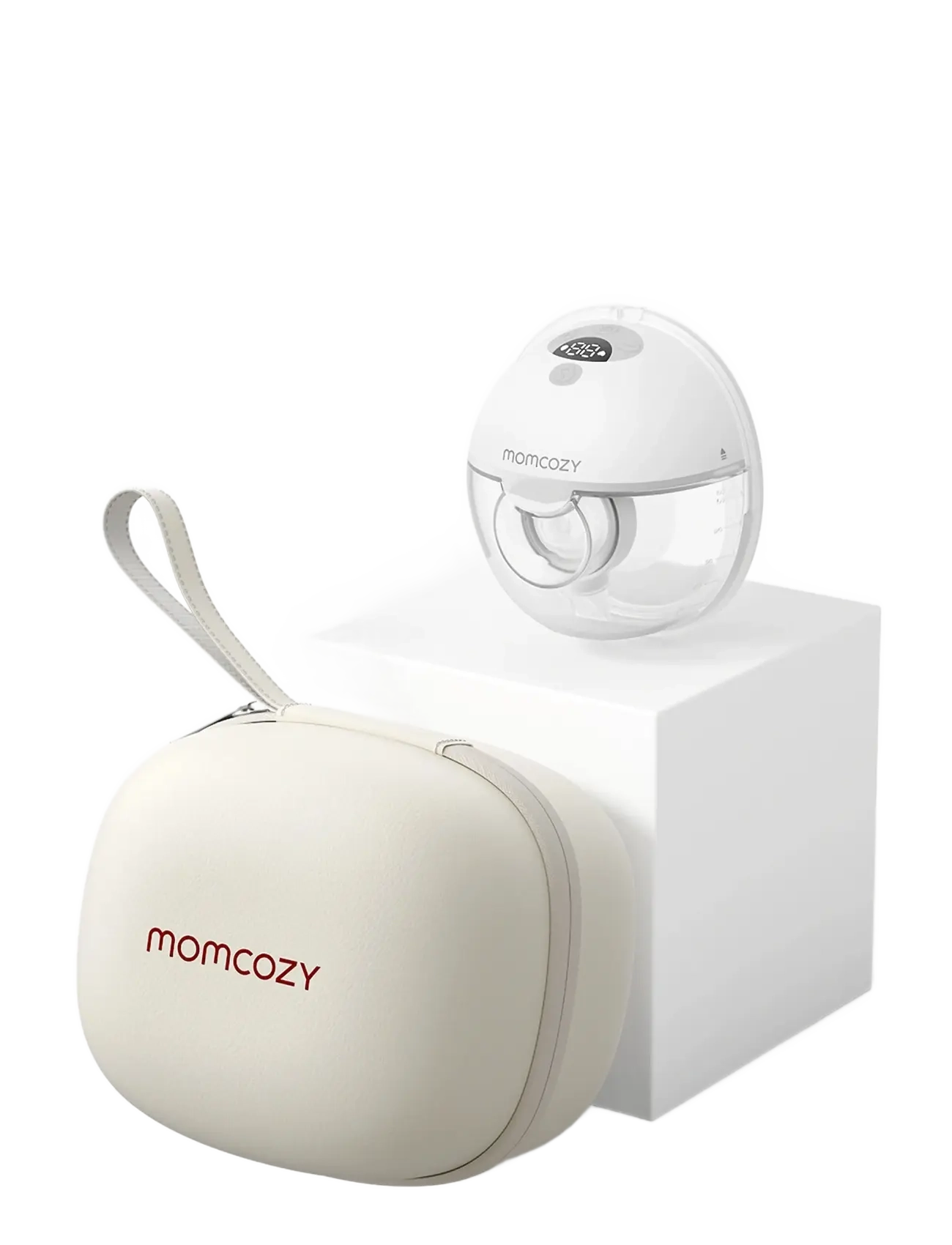 Momcozy - Momcozy  M5 Single Pack Wearable Breast Pump Grey - brystpumper og tilbehør - grey - 4