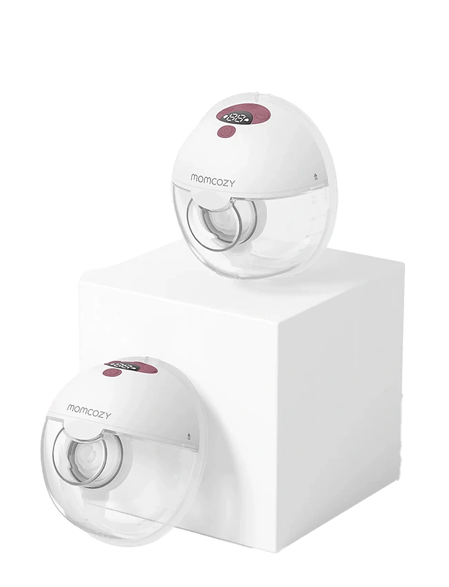 Momcozy - Momcozy M5 Red Double Packs Wearable Breast Pump Red - red - 1