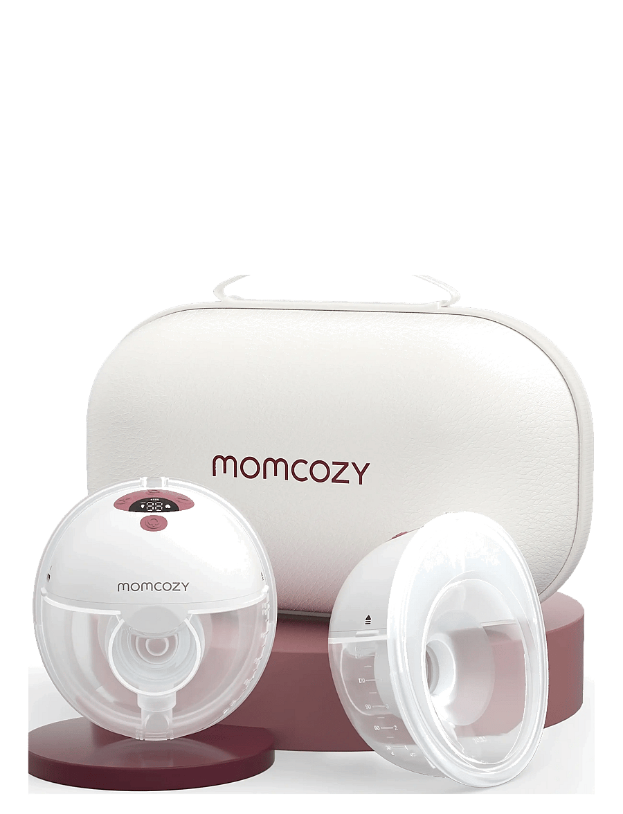 Momcozy - Momcozy M5 Red Double Packs Wearable Breast Pump Red - red - 2