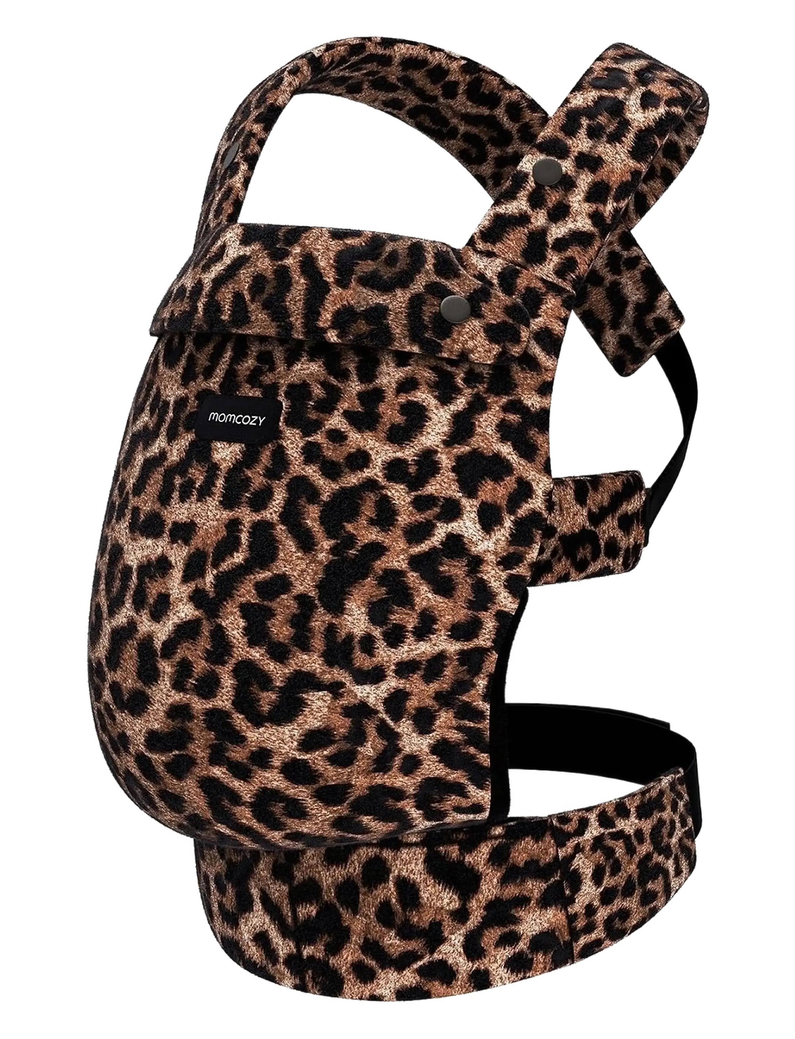 Momcozy Momcozy  Newborn to Toddler Cotton Soft Structured Carrier Leopard - Inspiration - LEOPARD / brown