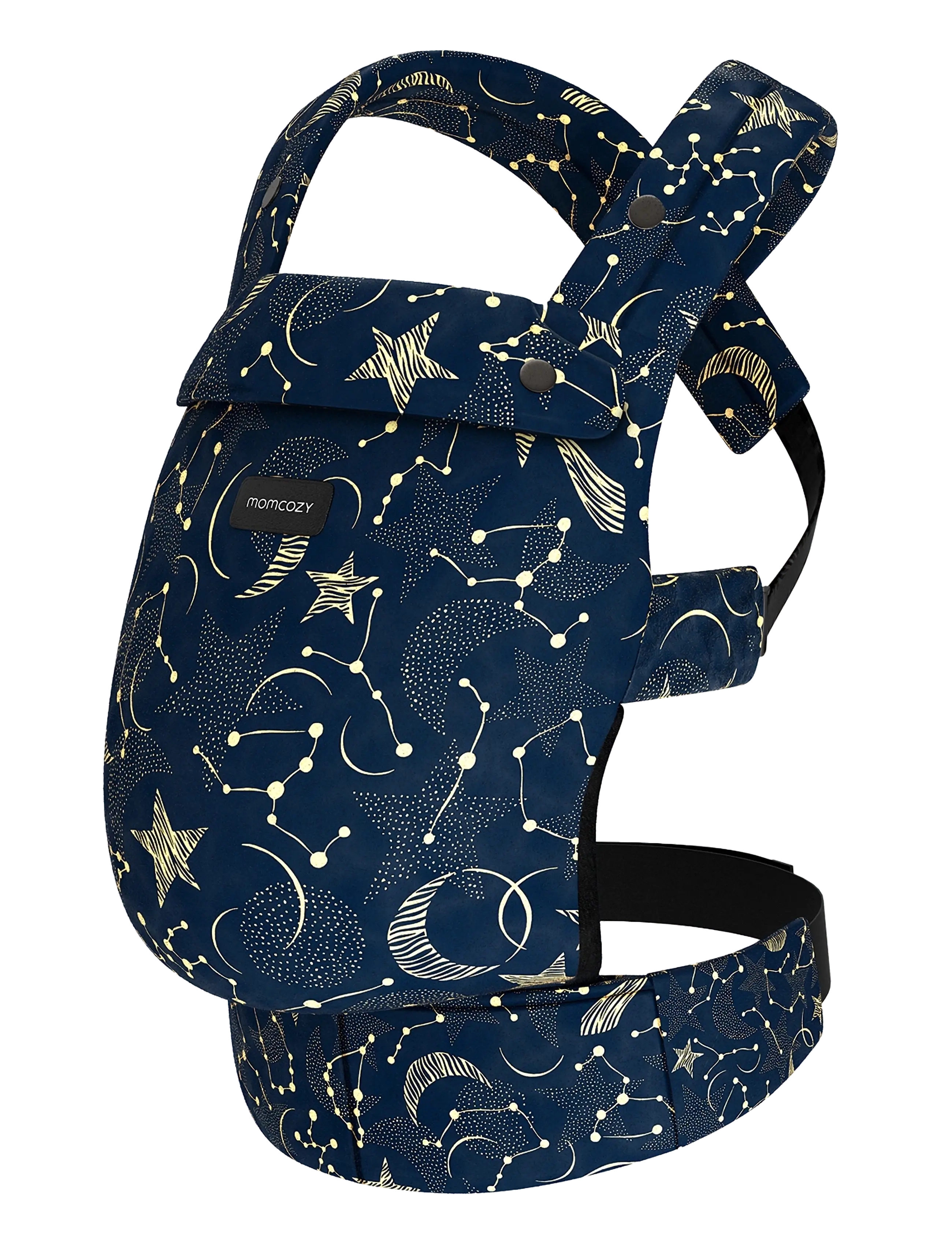 Momcozy Momcozy  Newborn to Toddler Cotton Soft Structured Carrier Starry Night - Bekijk alles - STARRY NIGHT / navy