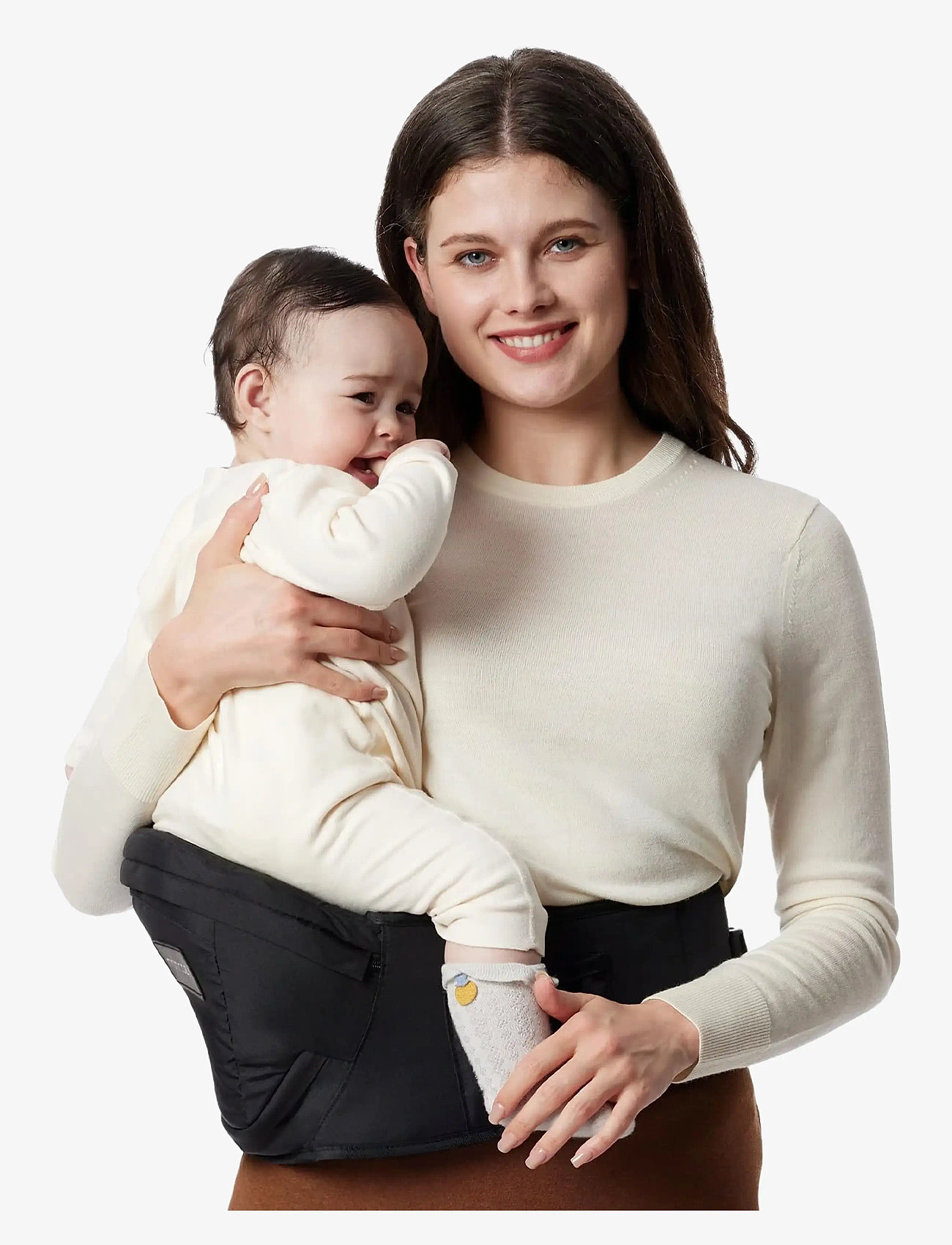 Momcozy - Momcozy  Baby Hip Seat Carrier Black - babytragen & tragetücher - black - 1