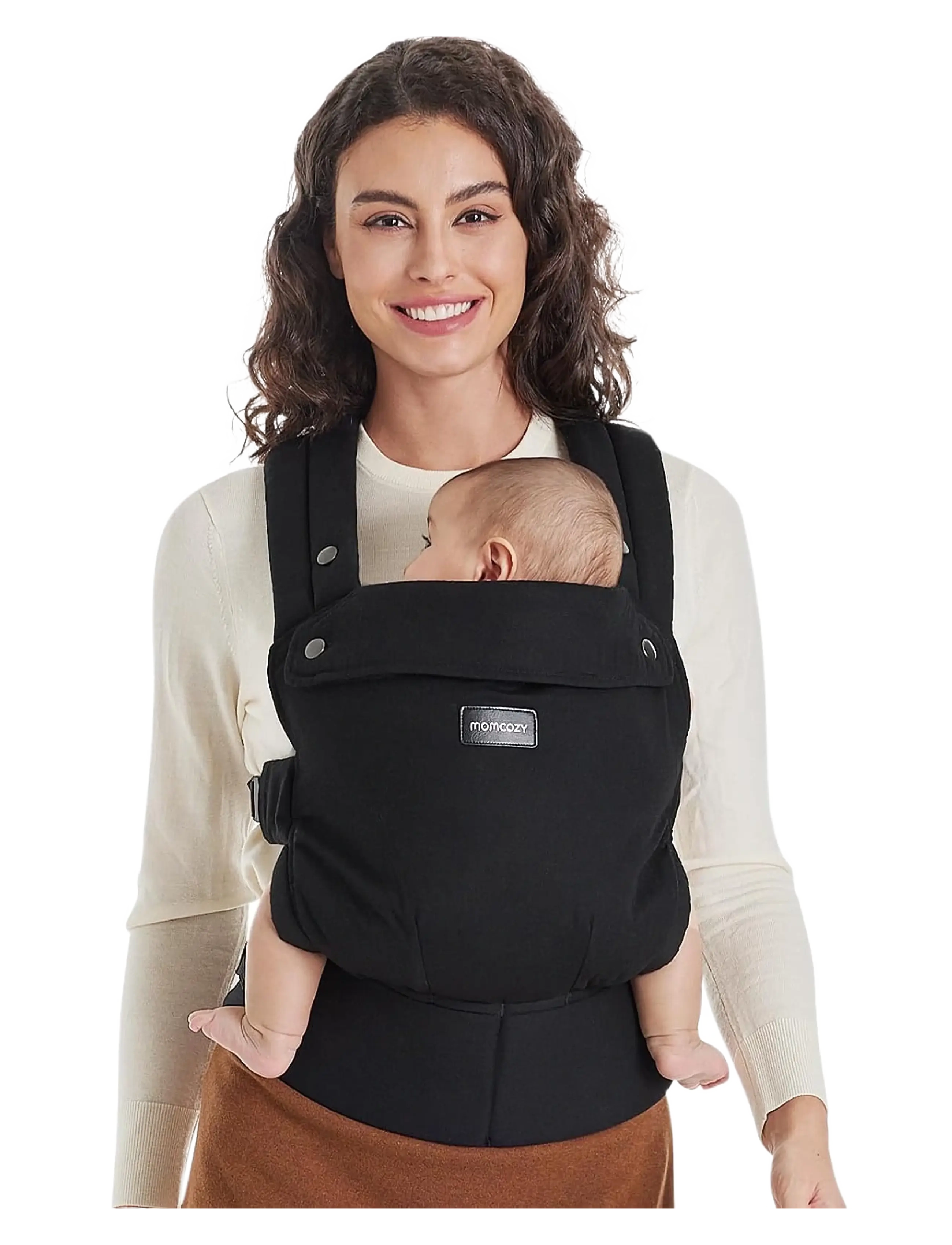 Momcozy Momcozy  Baby Hip Seat Carrier Black - Bärselar & Bärsjalar - BLACK / black