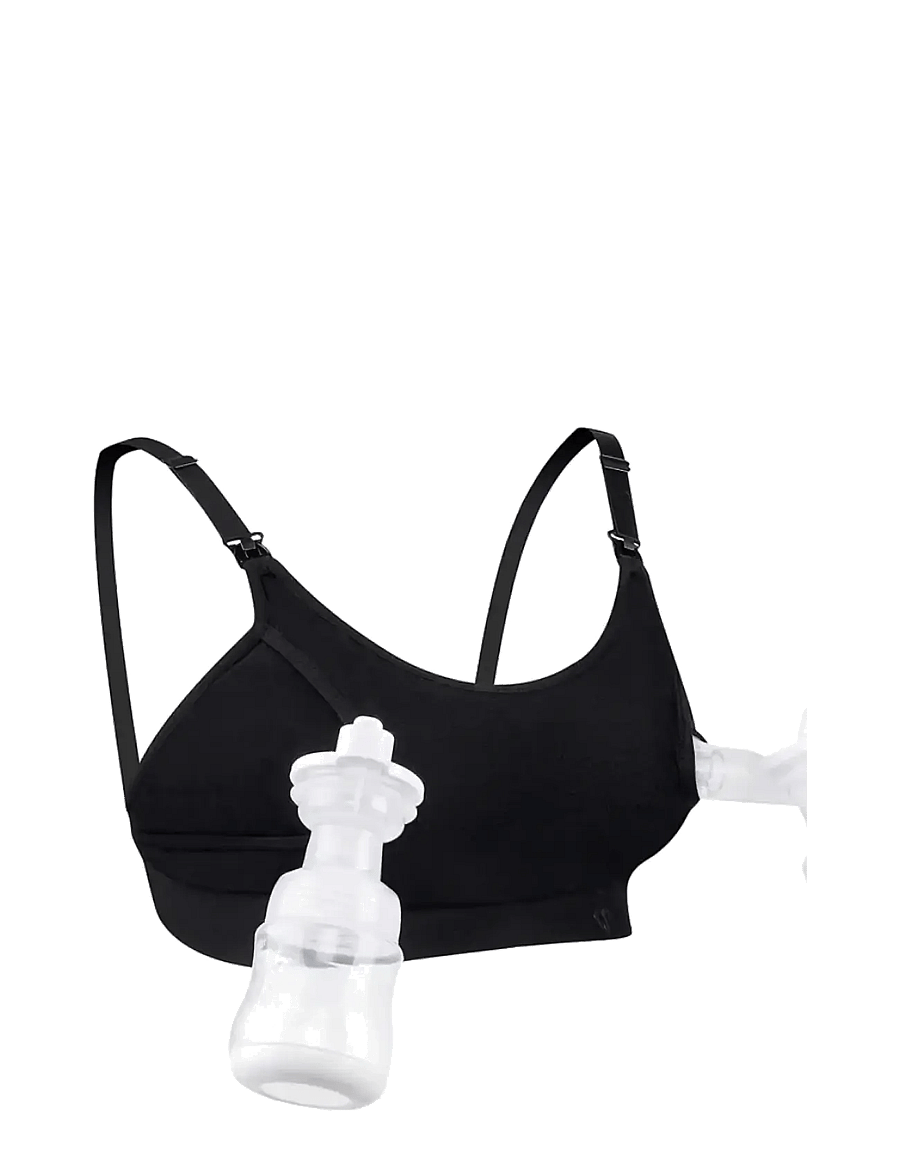 Momcozy - Momcozy YN08 M Hands-Free Pumping Bra Black - soutiens-gorge sans armatures - black - 2