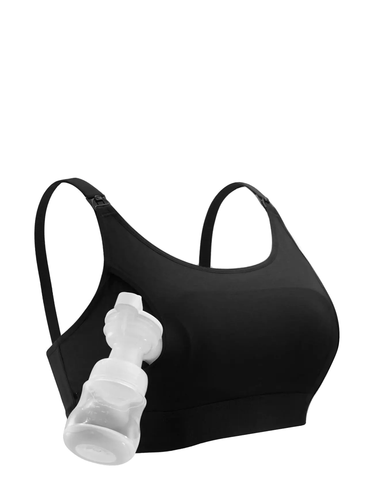 Momcozy Momcozy  YN08 L Hands-Free Pumping Bra Black - Lingerie - BLACK / black