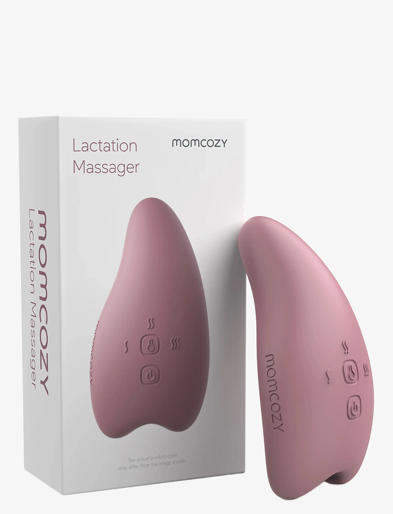 Momcozy - Momcozy  Warming and Vibrating Single Pack Lactation Massagers - rinnapumbad ja lisatarvikud - red - 5