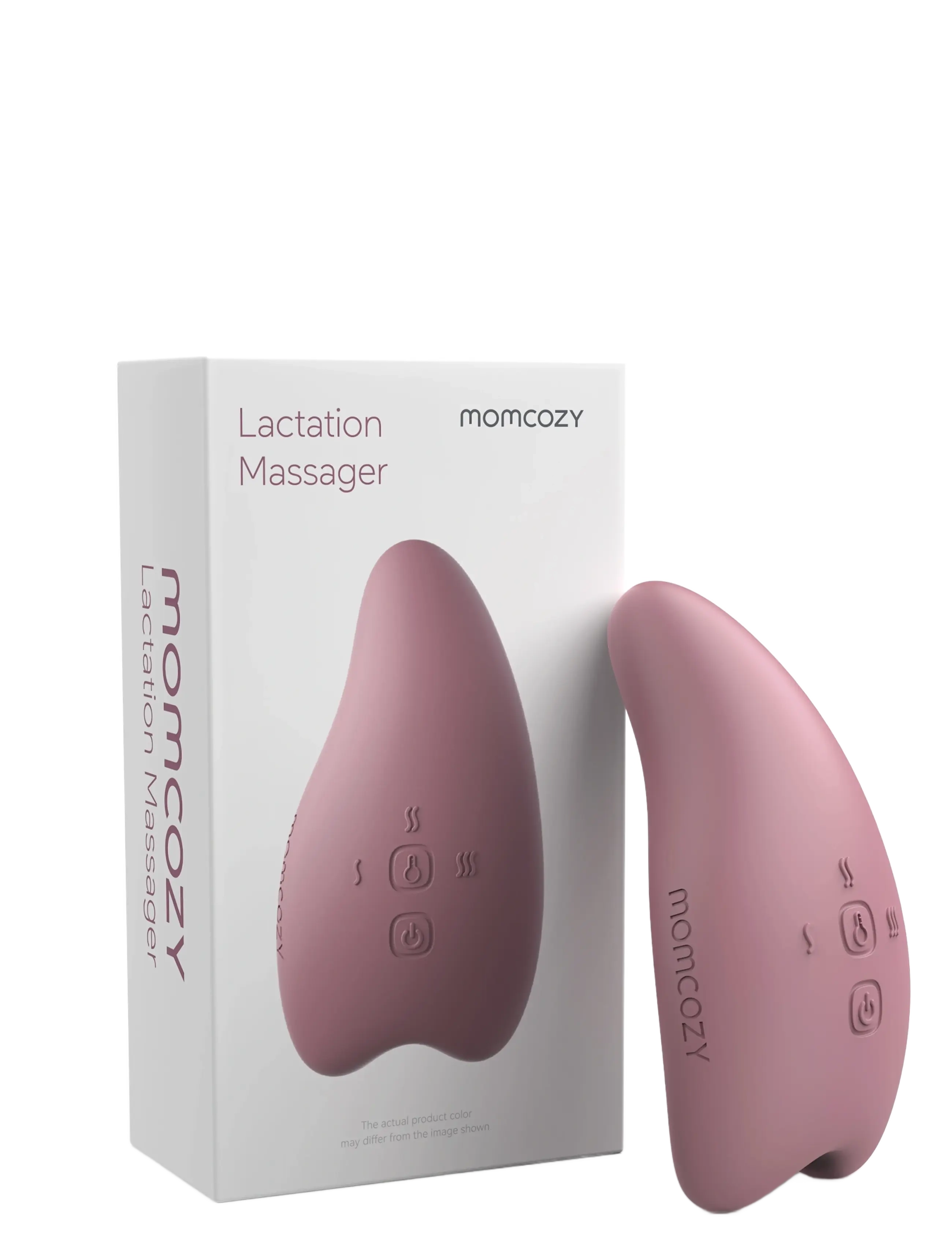 Momcozy - Momcozy  Warming and Vibrating Single Pack Lactation Massagers - breast pumps & accessories - red - 5