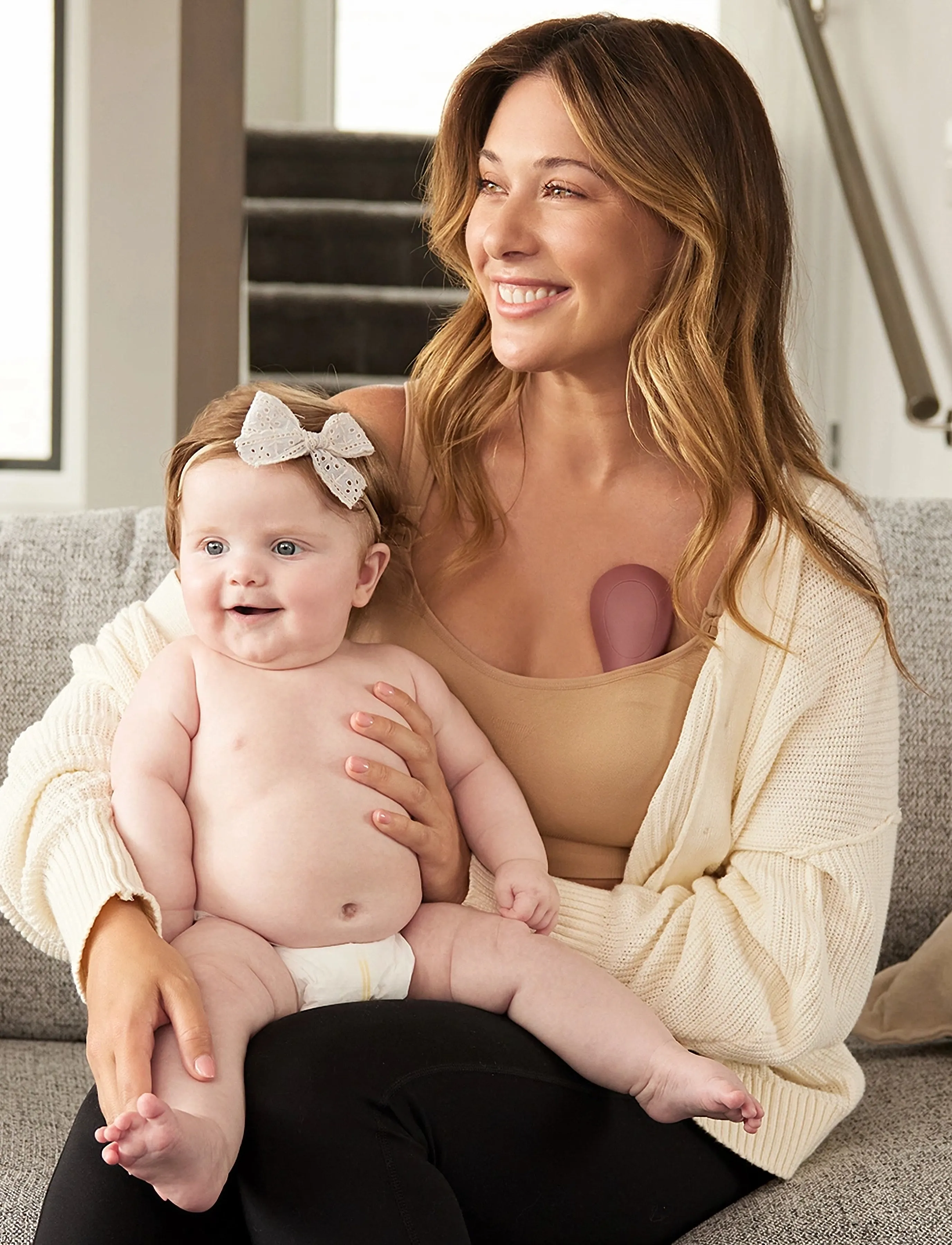 Momcozy - Momcozy  3-in-1 Kneading Lactation Massagers - milchpumpen & zubehör - red - 4