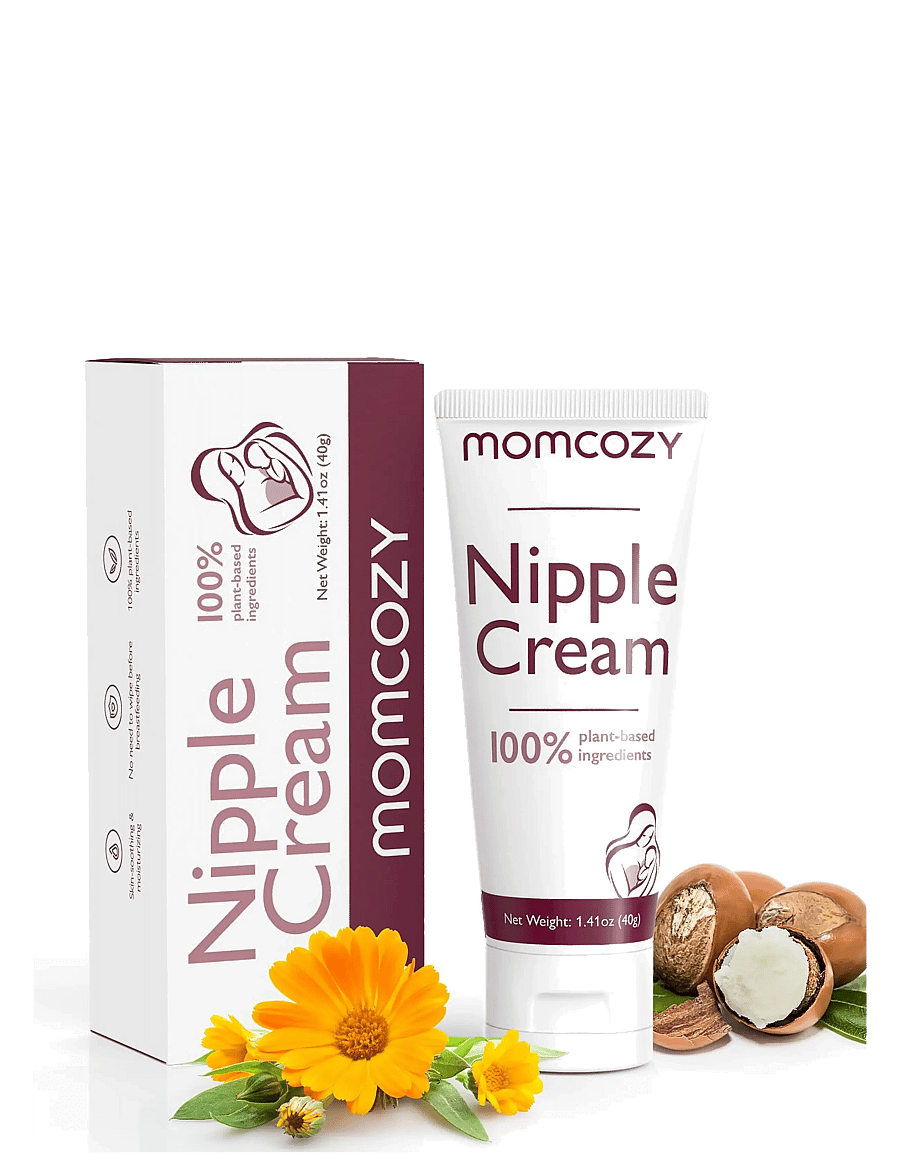 Momcozy - Momcozy 100% Natural Vegan Lanolin-free Nipple Butter - hautpflege für schwangere - white - 2