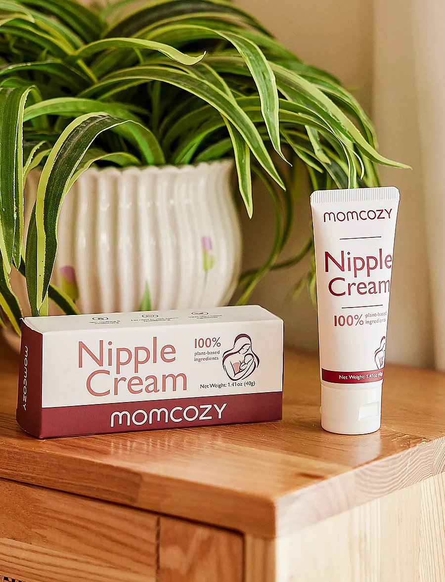 Momcozy - Momcozy 100% Natural Vegan Lanolin-free Nipple Butter - hautpflege für schwangere - white - 4