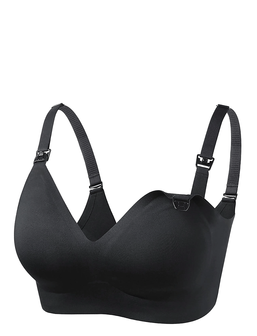 Momcozy - Momcozy YN21 M Maternity Nursing Bra Black - lingerie - black - 1