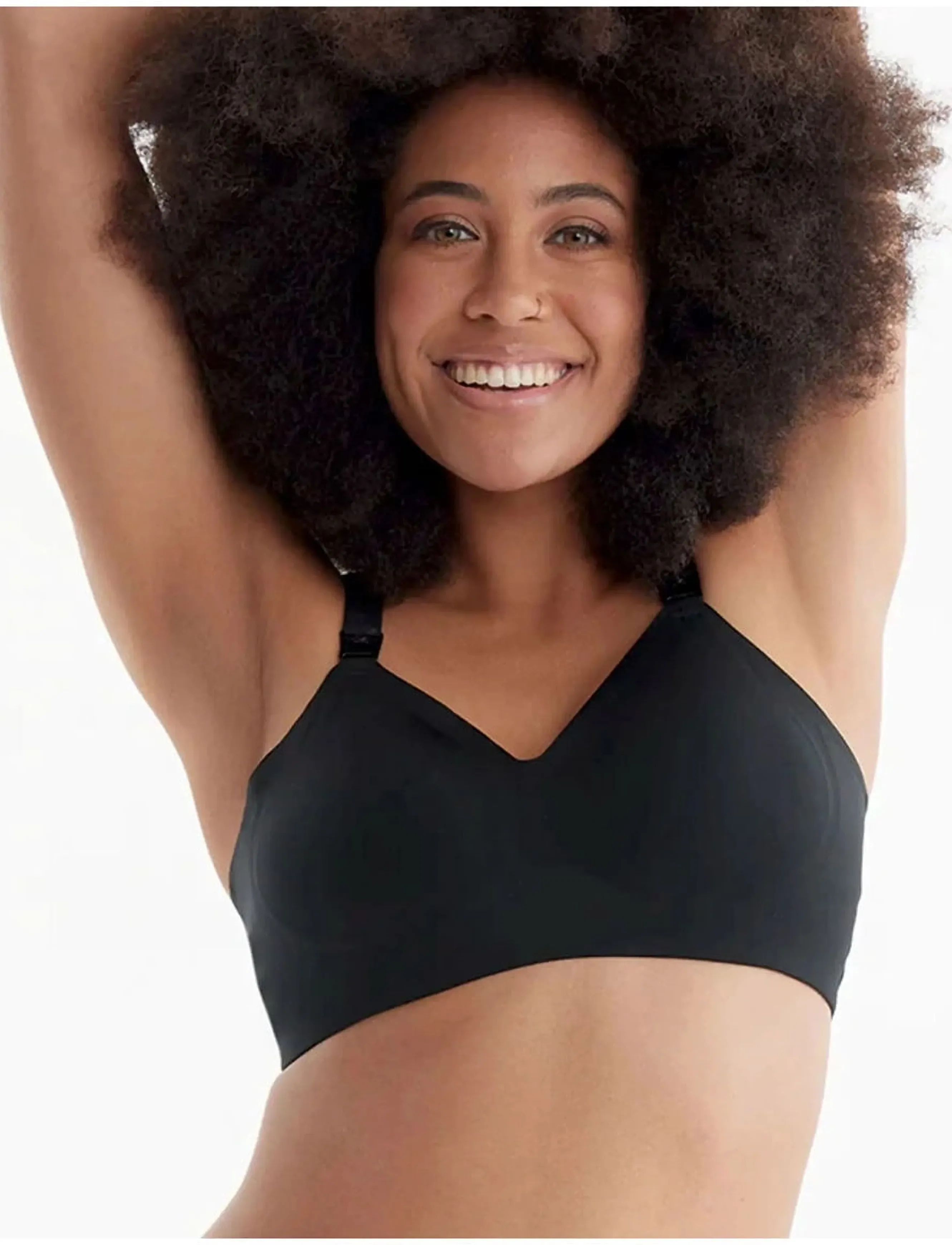 Momcozy - Momcozy  YN21 M Maternity Nursing Bra Black - lingerie - black - 2