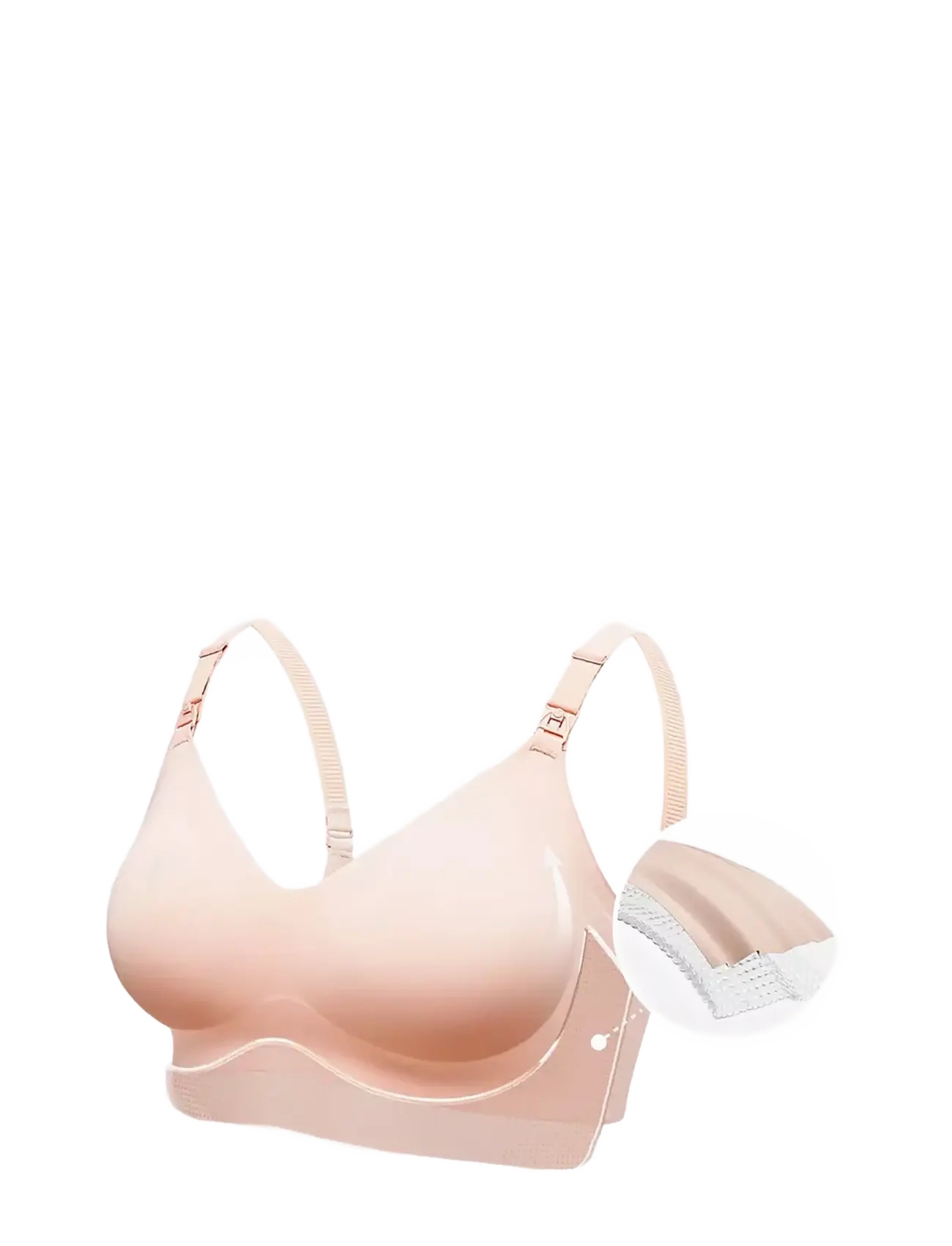 Momcozy - Momcozy  YN21 L Maternity Nursing Bra Natural - natural - 3