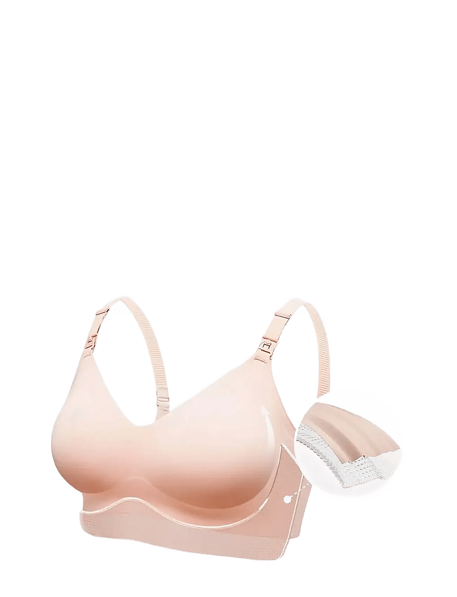 Momcozy - Momcozy YN21 XL Maternity Nursing Bra Natural - bralette - natural - 3