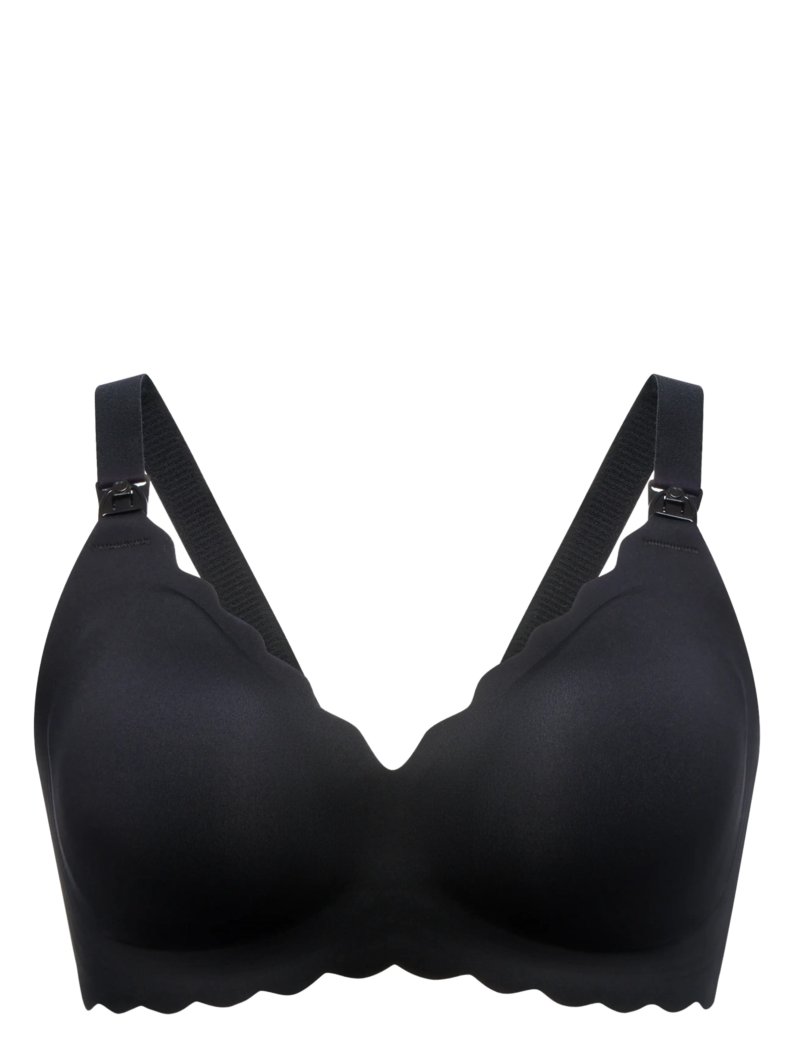 Momcozy - Momcozy  YN46 M Seamless Support Floral Bra Black - soutiens-gorge sans armatures - black - 2
