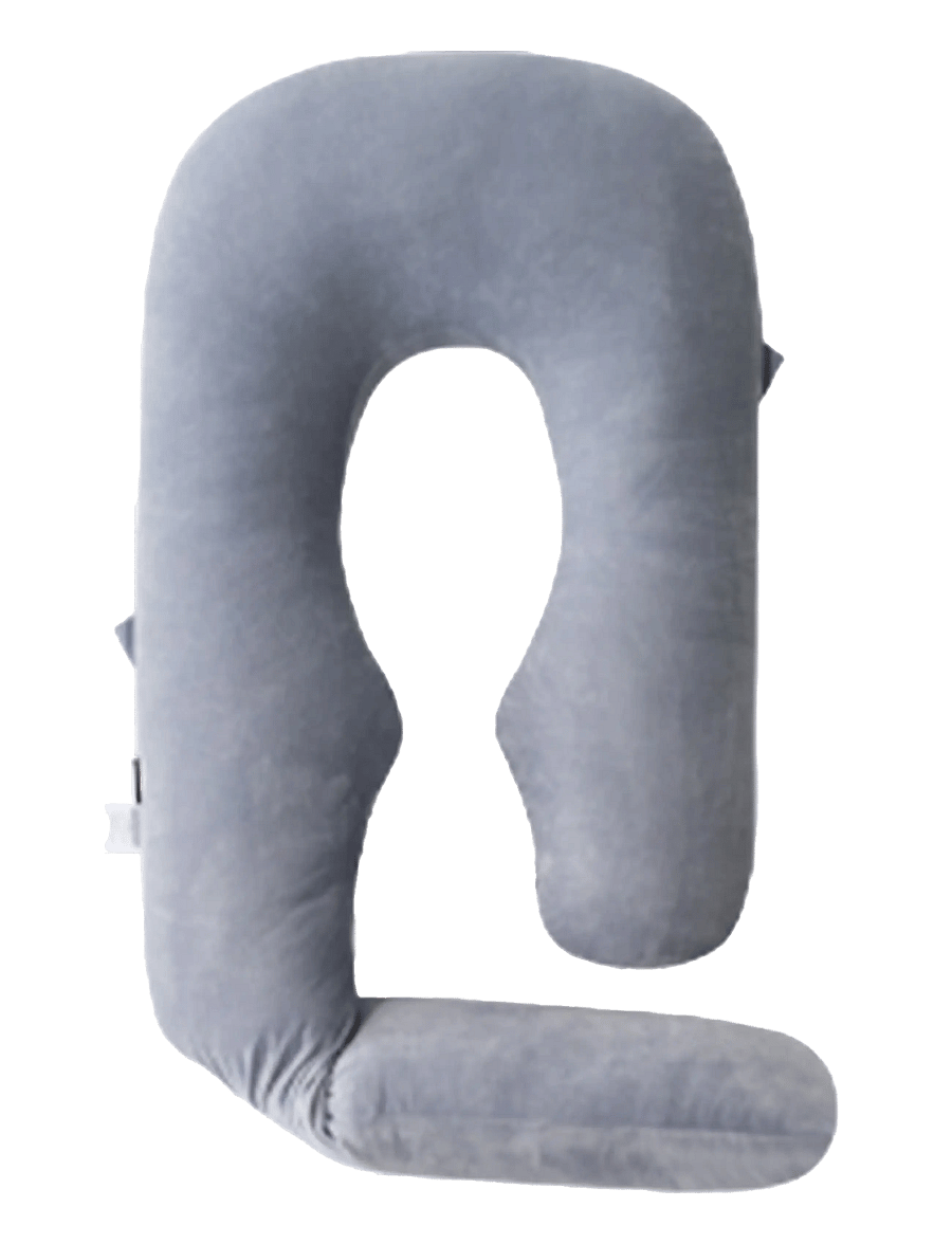 Momcozy - Momcozy U Shaped Grey Pregnancy Pillow Dark Grey - schwangerschaftsprodukte - dark grey - 2