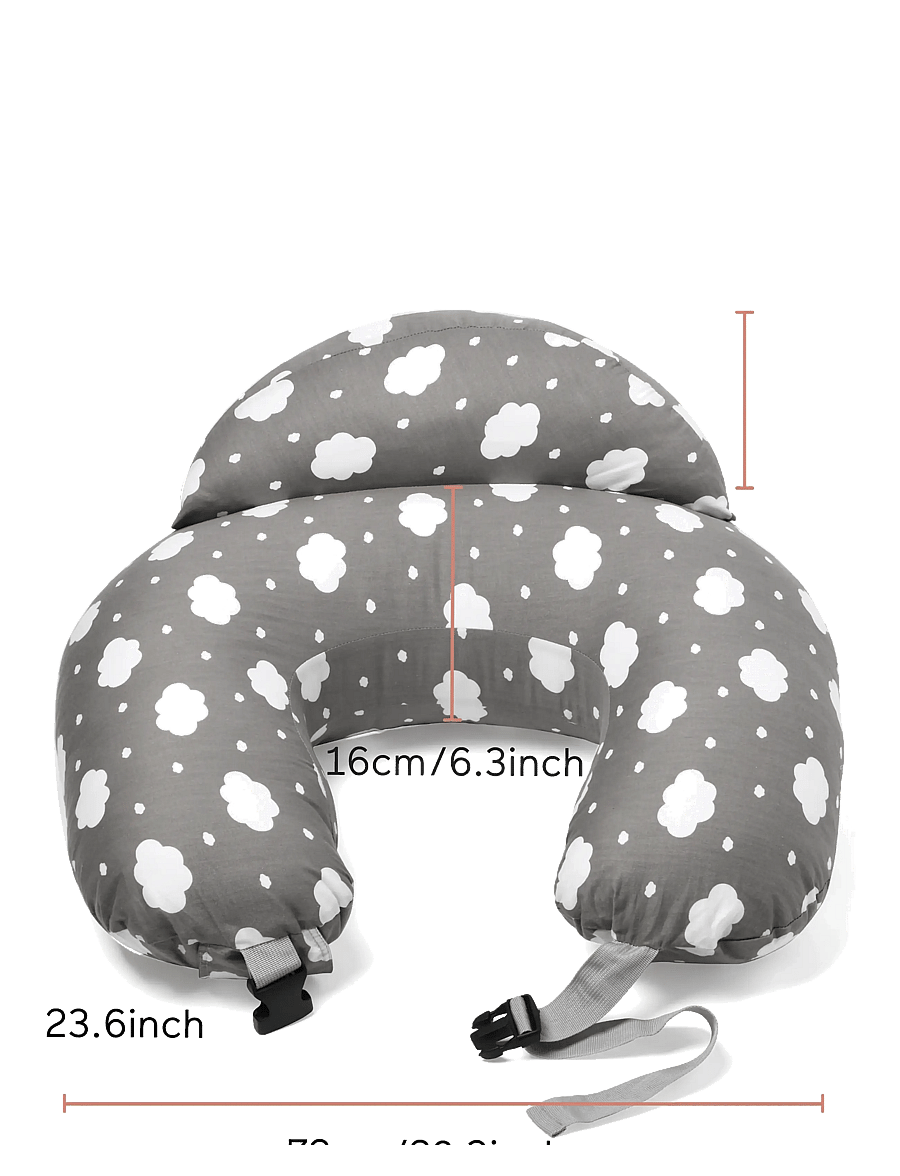 Momcozy - Momcozy Ajustable Nursing Pillow - grey - 2