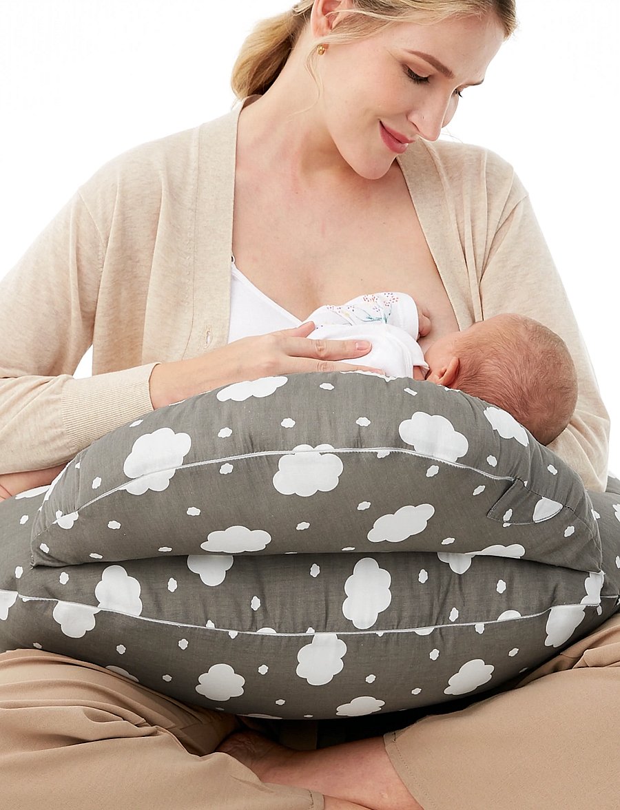 Momcozy - Momcozy Ajustable Nursing Pillow - grey - 0