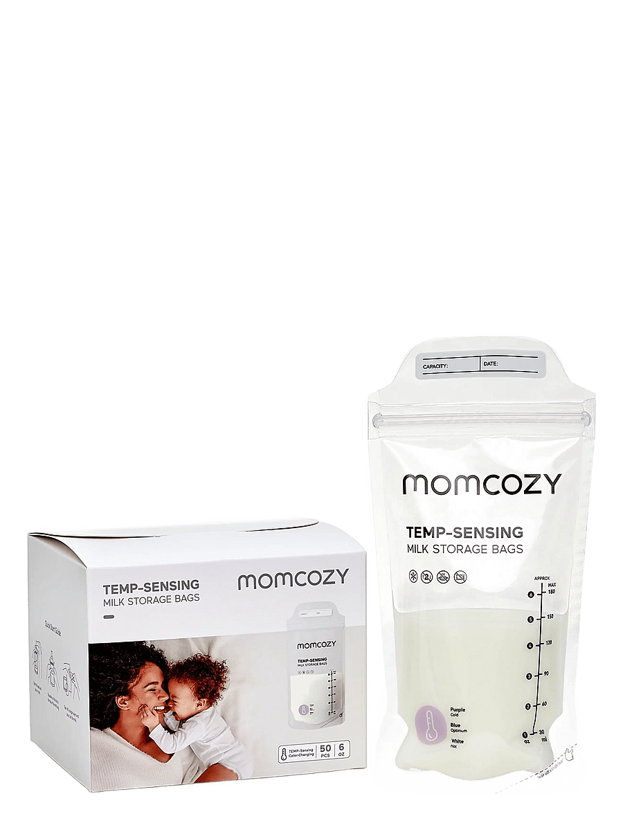 Momcozy - Momcozy Breastmilk Bag 120 pcs - brystpumper og tilbehør - white - 2