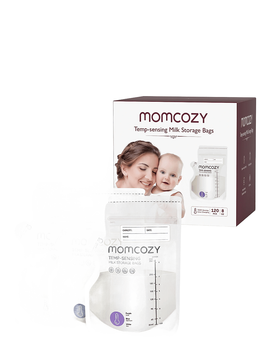 Momcozy - Momcozy Spout Breastmilk Storage Bags-120Pcs - white - 1