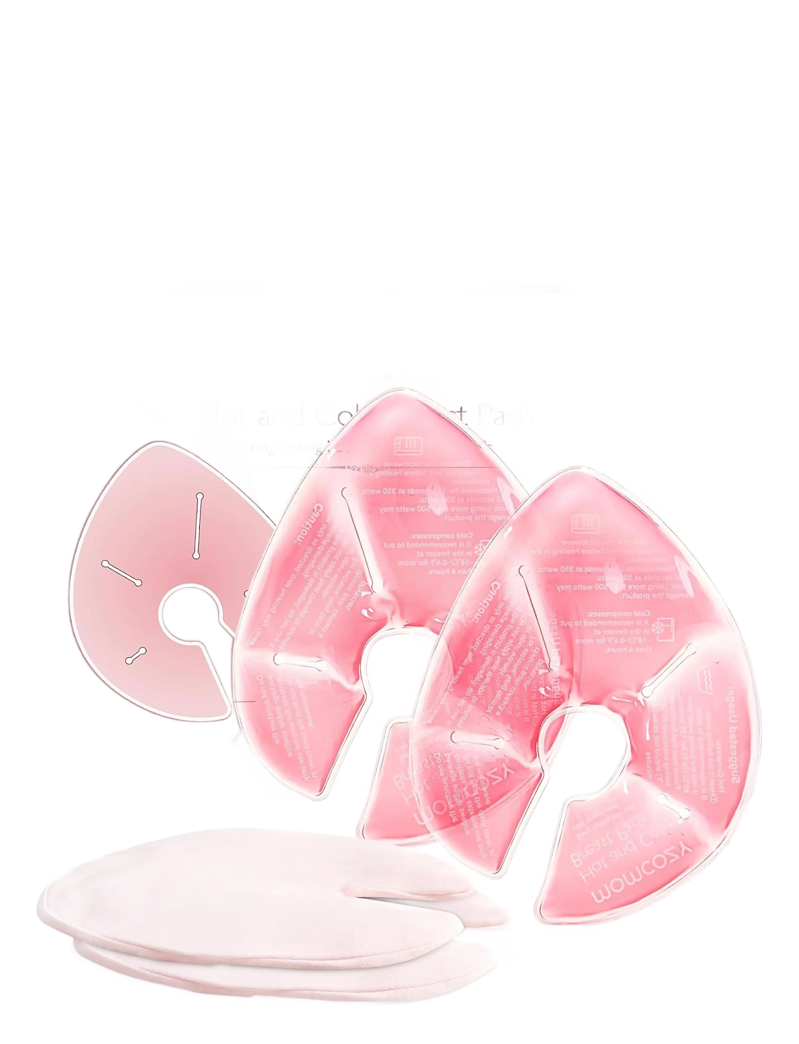 Momcozy Momcozy  Large Reusable Breast Therapy Packs - Stillprodukte - ORANGE / pink/rose