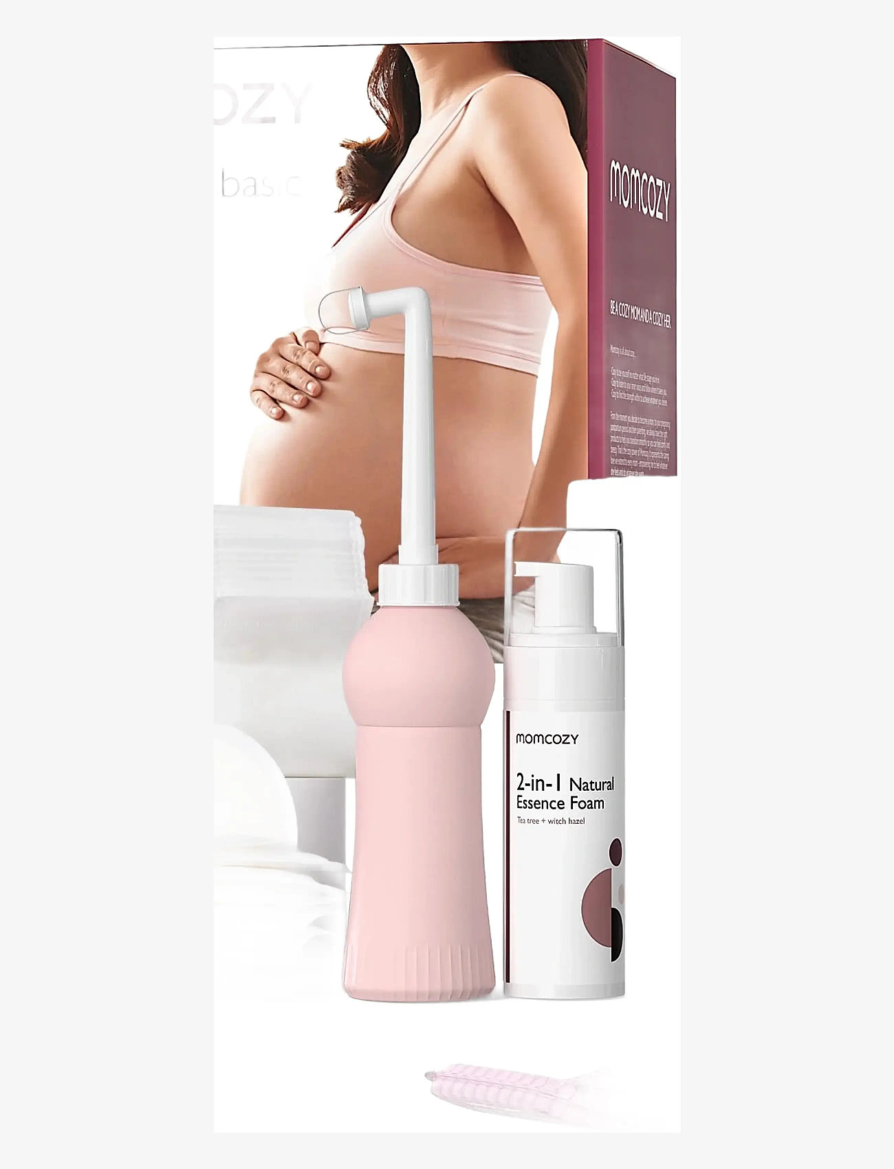 Momcozy - Momcozy  Postpartum Kit Recovery Essentials - white - 1