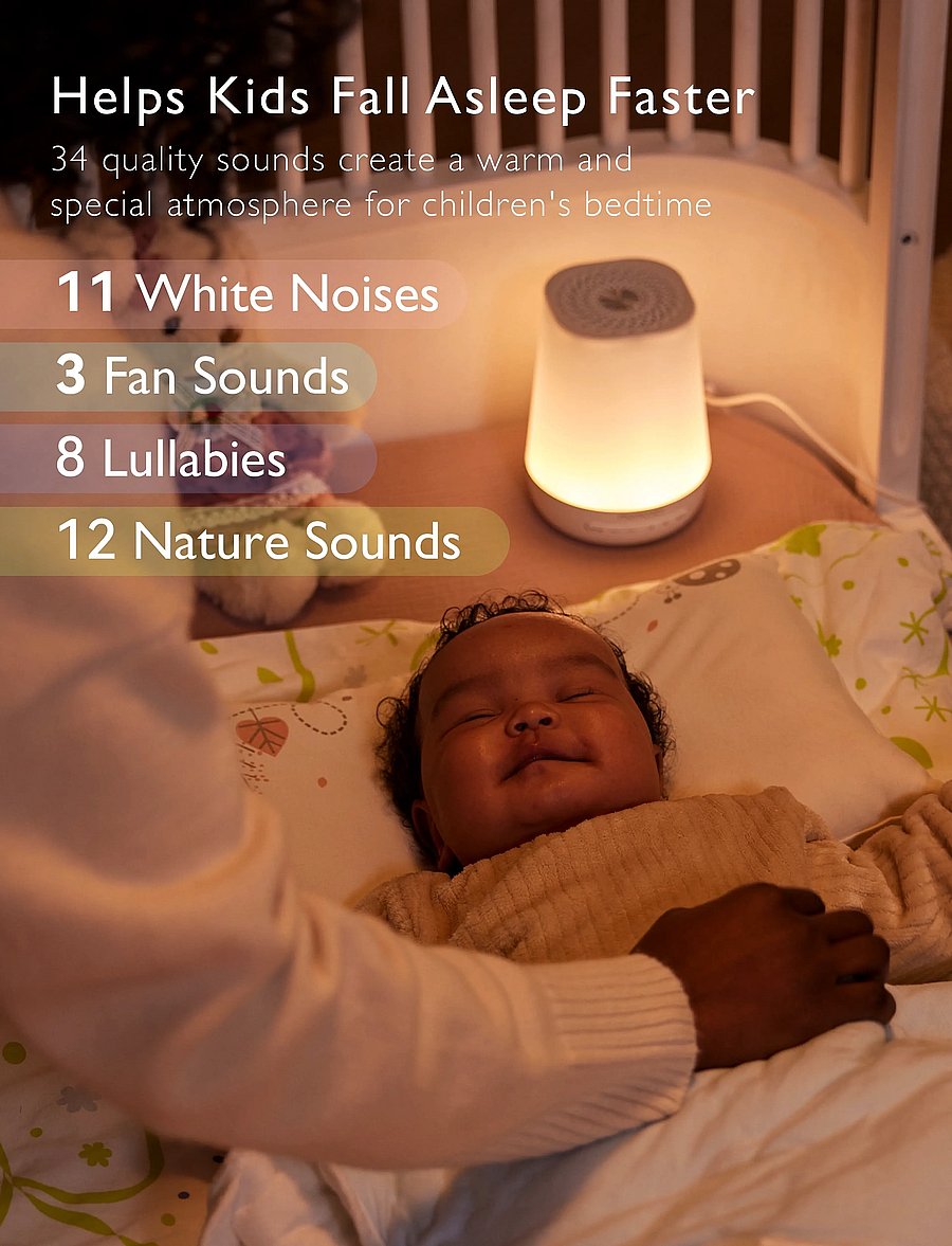 Momcozy - Momcozy Smart App Remote Control Baby Sound Machine - chambre de bébé - white - 3
