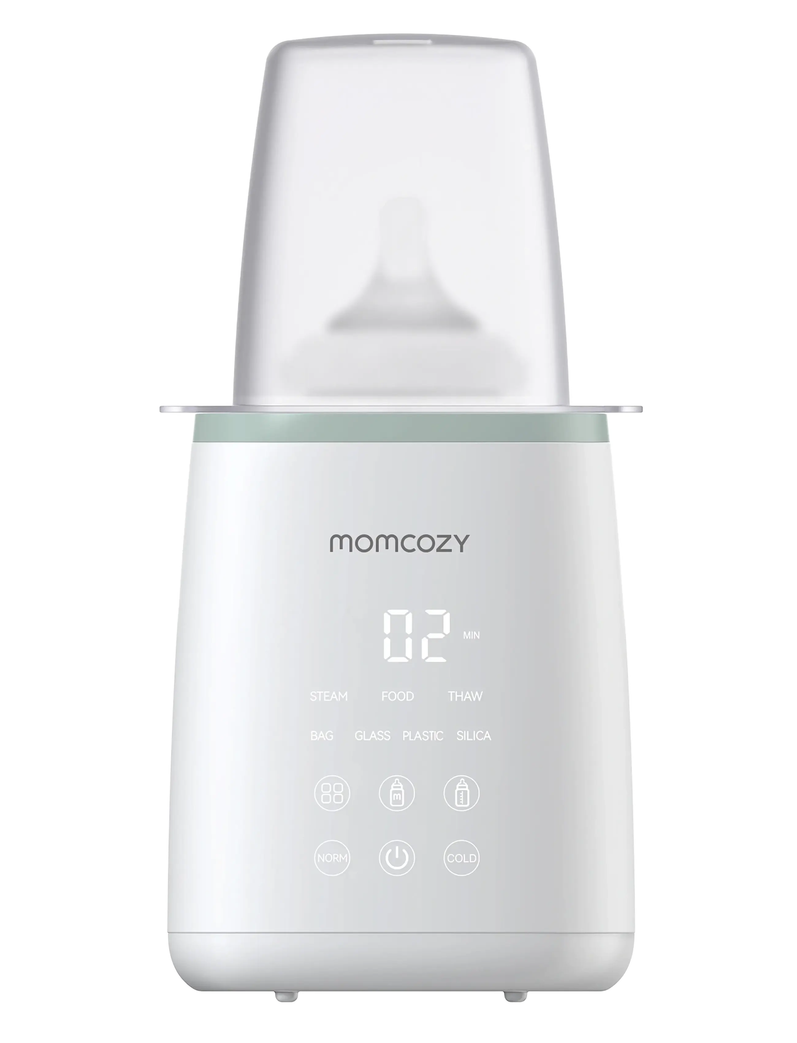 Momcozy Momcozy  6-in-1 Fast Baby Bottle Warmer - Babyprodukter - WHITE / white