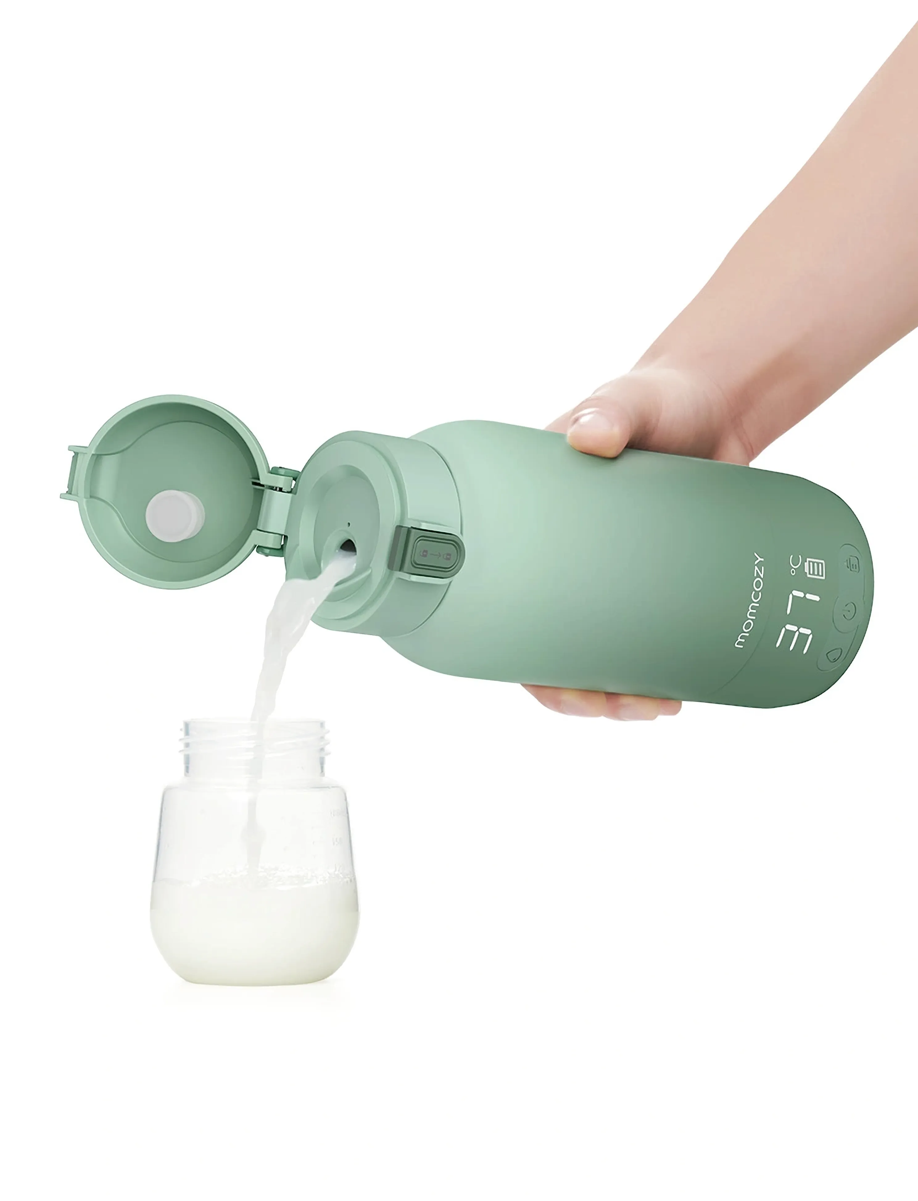 Momcozy - Momcozy  Portable Breast Milk & Water Warmer for Travel Water Warmer - green - 4