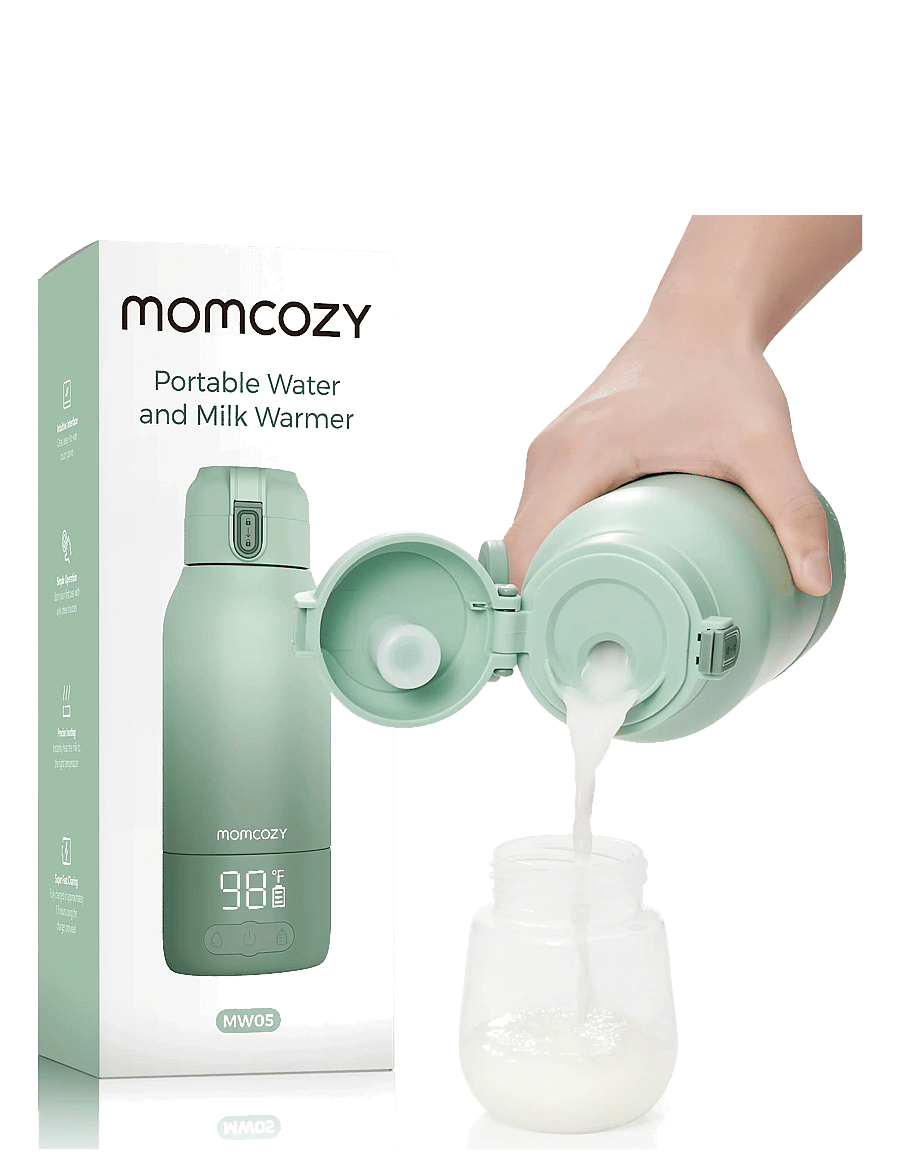 Momcozy - Momcozy Portable Breast Milk & Water Warmer for Travel Water Warmer - green - 3