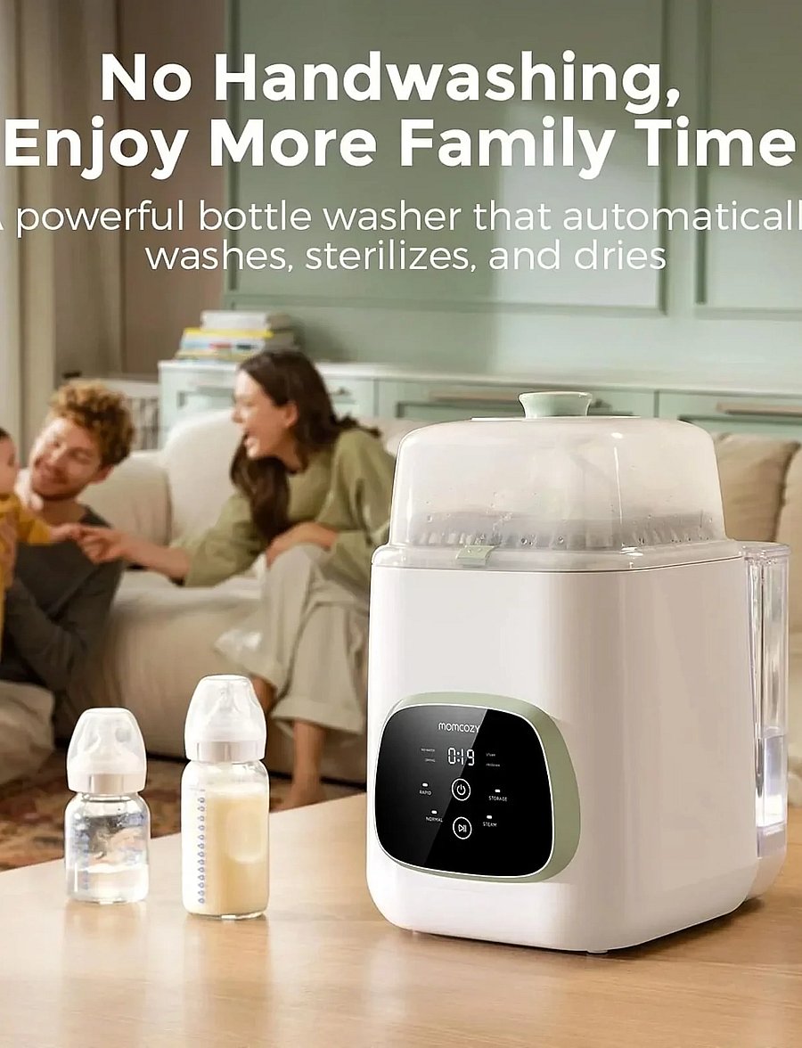 Momcozy - Momcozy KleanPal Pro Baby Bottle Washer - aksessuaarid - white - 0
