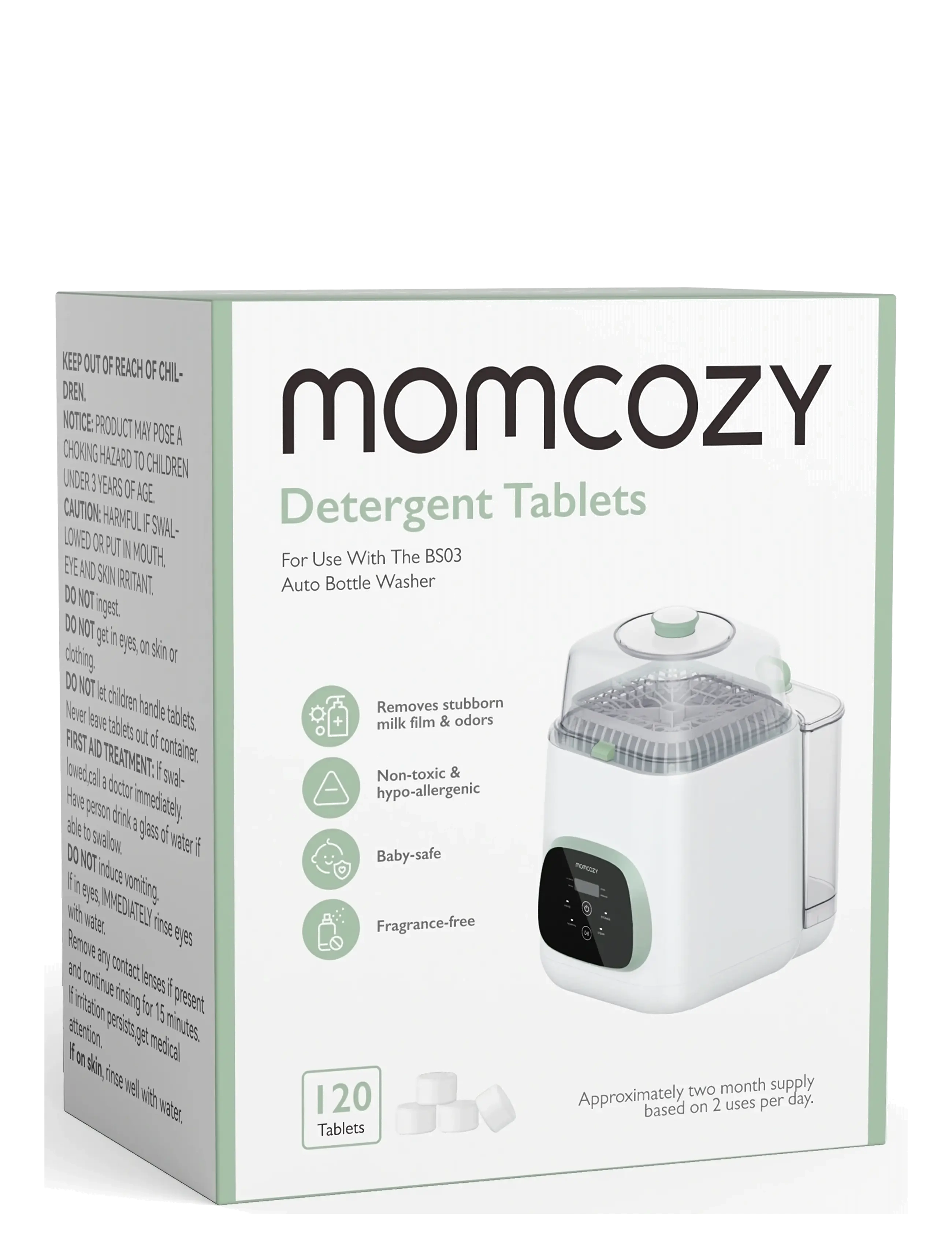 Momcozy Momcozy  Washing Block for KleanPal Pro Baby V0101269 - Baby products - WHITE / white