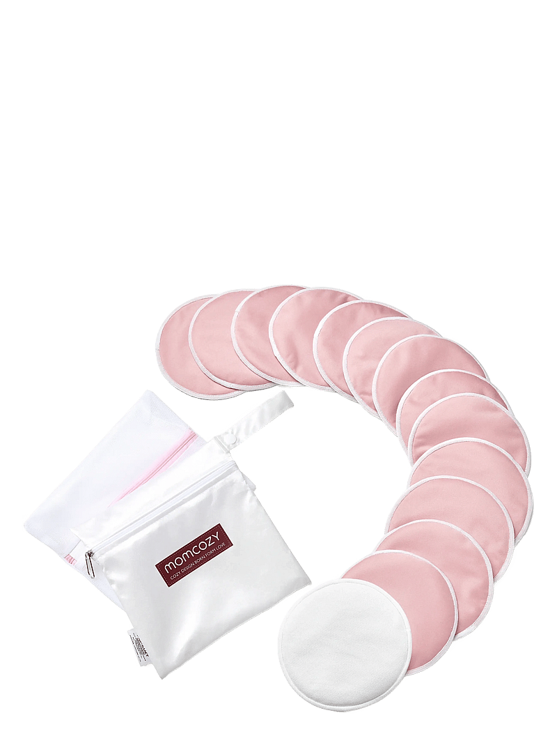 Momcozy - Momcozy Reusable 14 Pack Thick Nursing Pad - undertøj - pink - 1