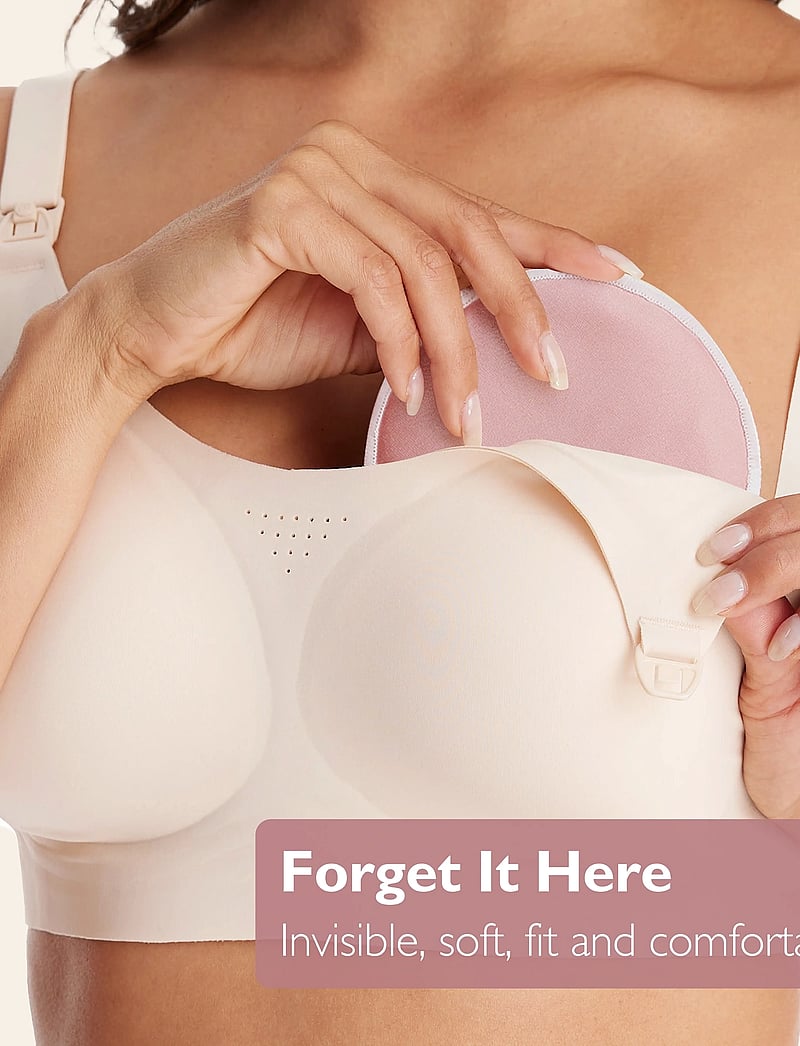 Momcozy - Momcozy Reusable 14 Pack Thick Nursing Pad - undertøj - pink - 0