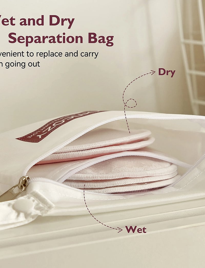 Momcozy - Momcozy Reusable 14 Pack Thick Nursing Pad - undertøj - pink - 4