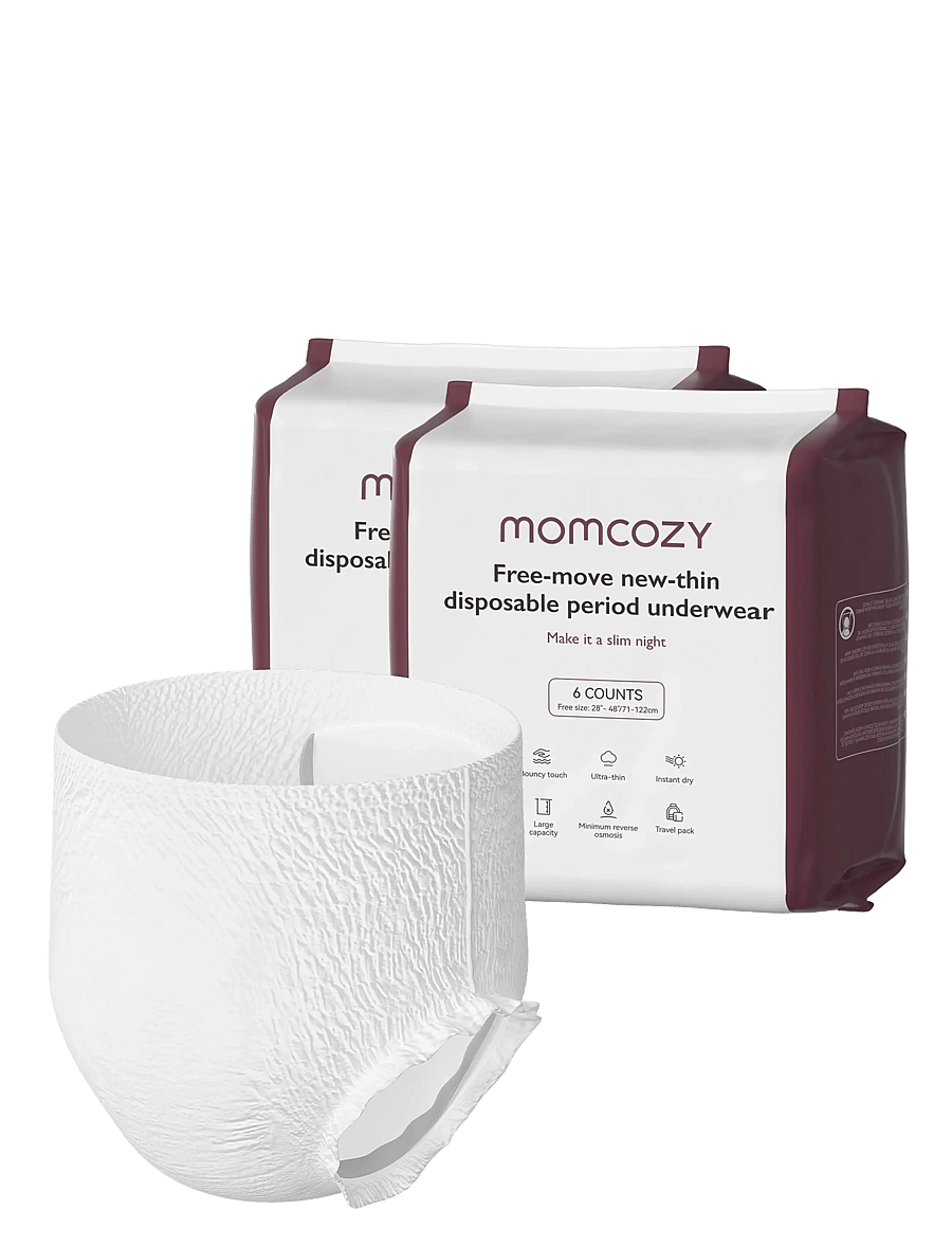 Momcozy - Momcozy Postpartum Disposable Underwear 12 PCS - white - 1