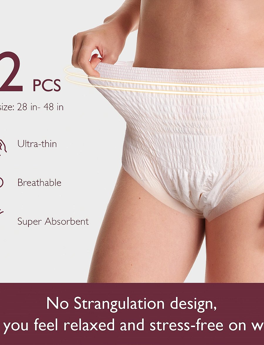 Momcozy - Momcozy Postpartum Disposable Underwear 12 PCS - white - 0