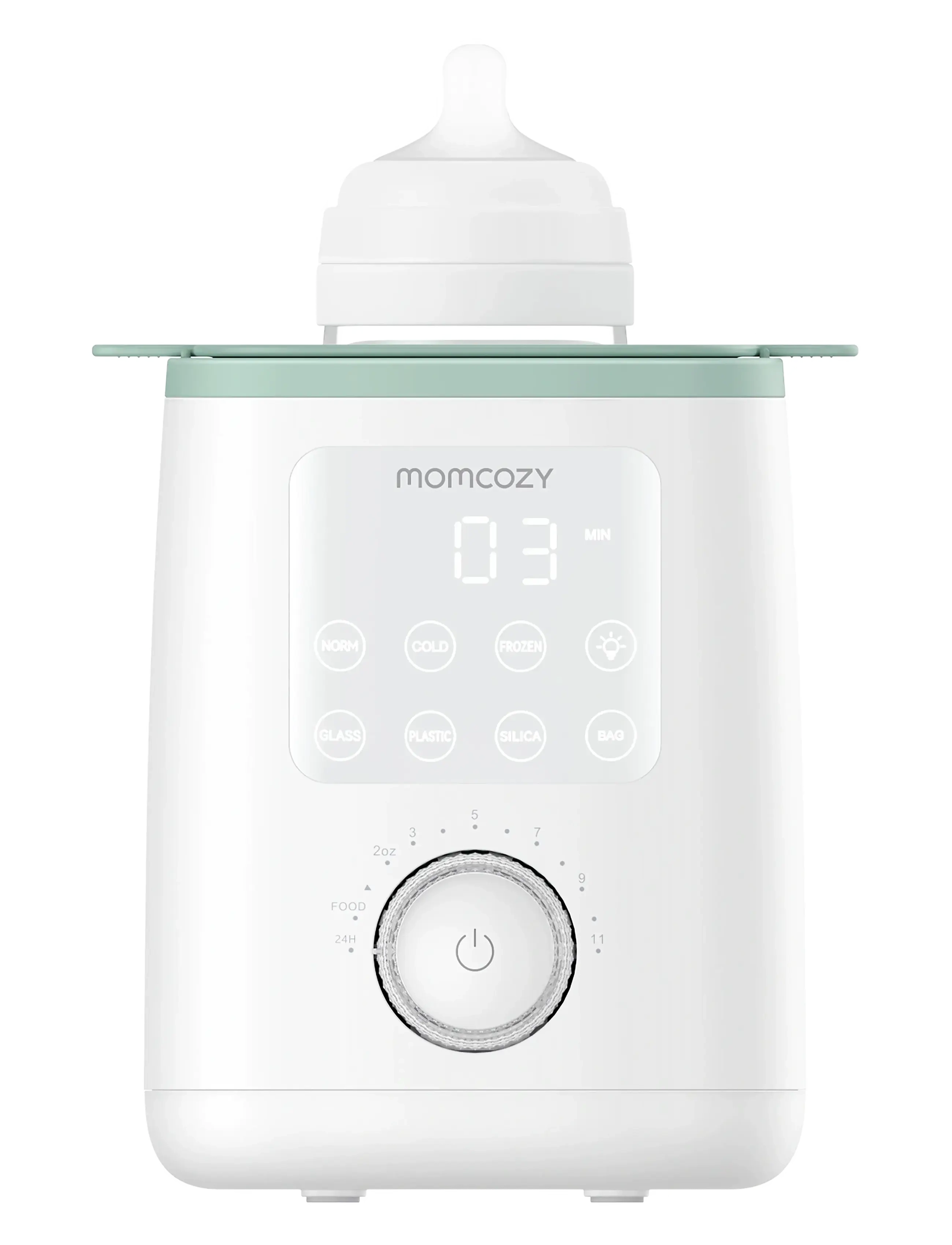 Momcozy Momcozy  Nutri Smart Analog Baby Bottle Warmer - Babyprodukter - WHITE / white
