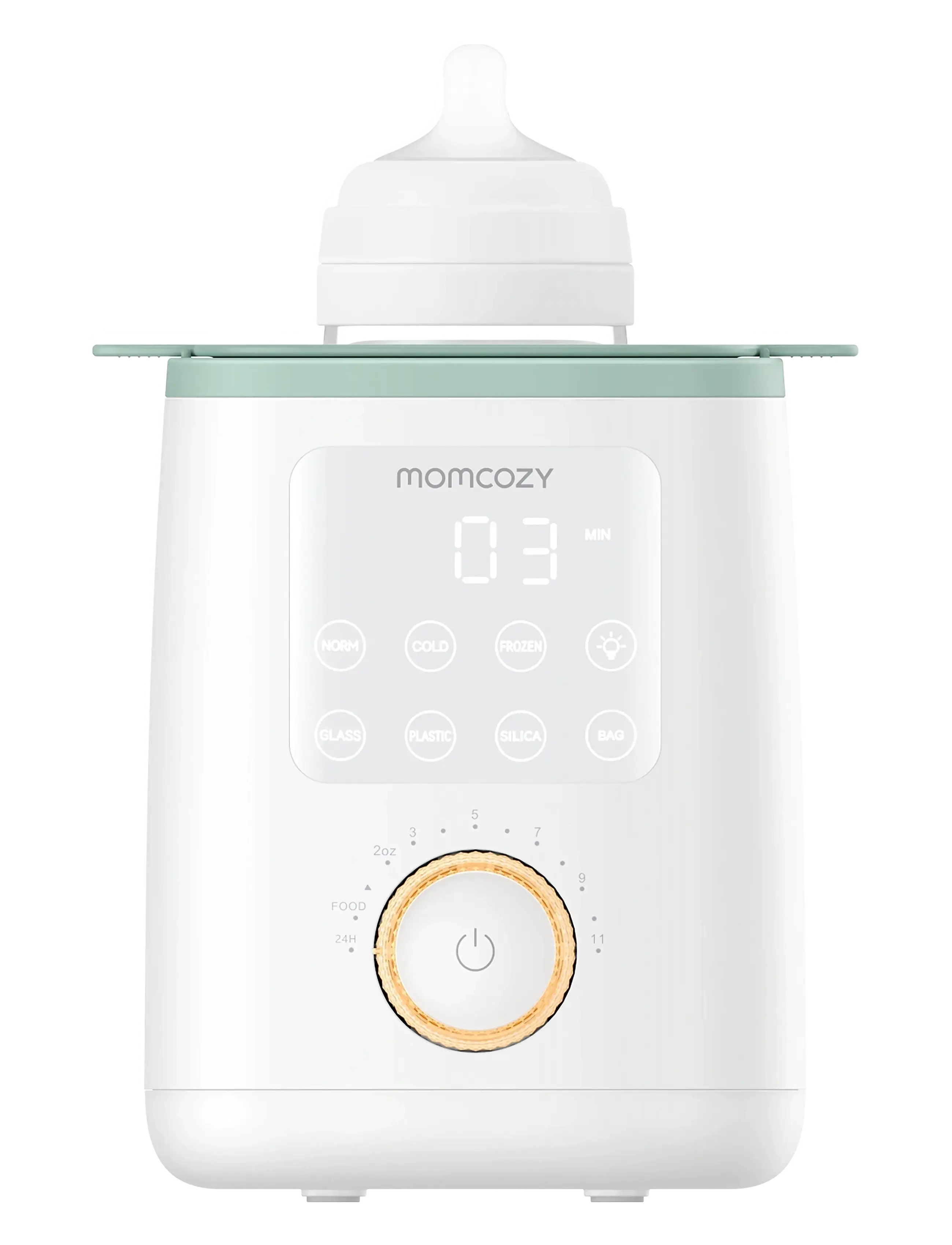 Momcozy - Momcozy  Nutri Smart Analog Baby Bottle Warmer - füttern - white - 2