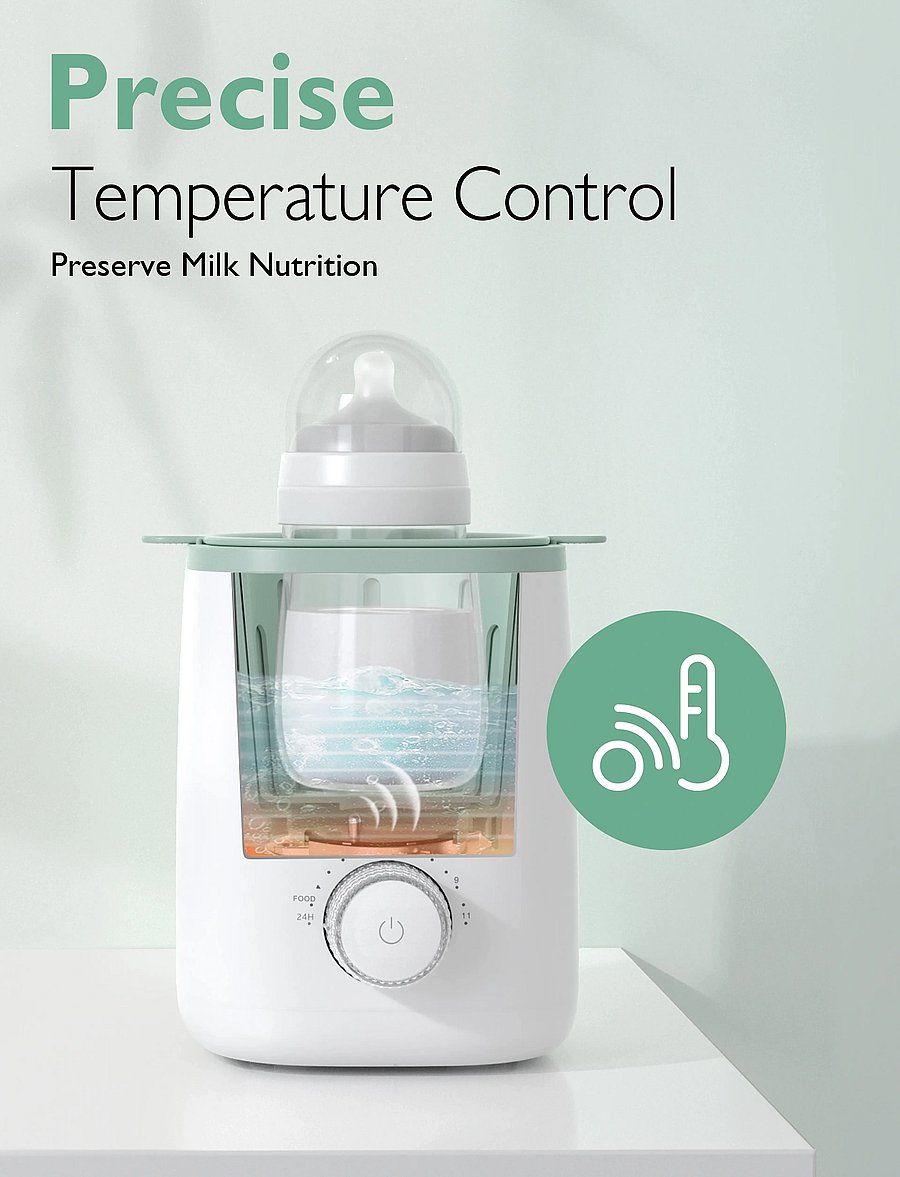 Momcozy - Momcozy Nutri Smart Analog Baby Bottle Warmer - füttern - white - 5