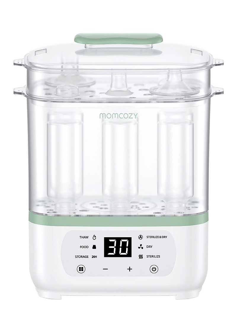 Momcozy - Momcozy 8-in-1 Electric Steam Baby Bottle Sterilizer - white - 1
