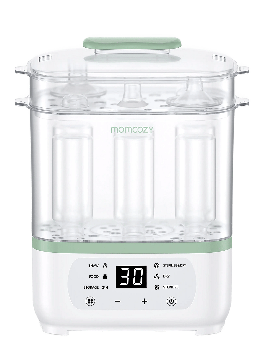 Momcozy - Momcozy 8-in-1 Electric Steam Baby Bottle Sterilizer - füttern - white - 1