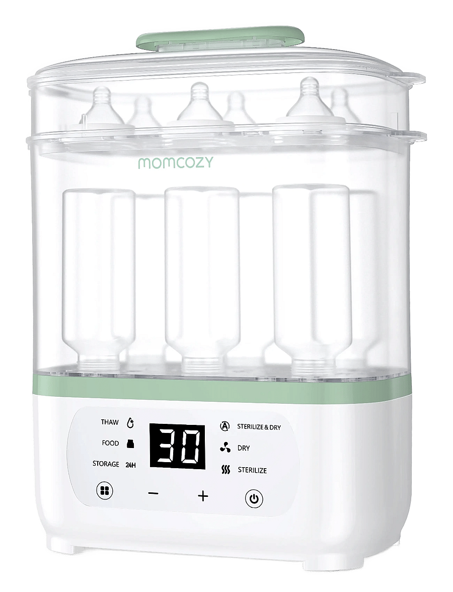 Momcozy - Momcozy 8-in-1 Electric Steam Baby Bottle Sterilizer - füttern - white - 2
