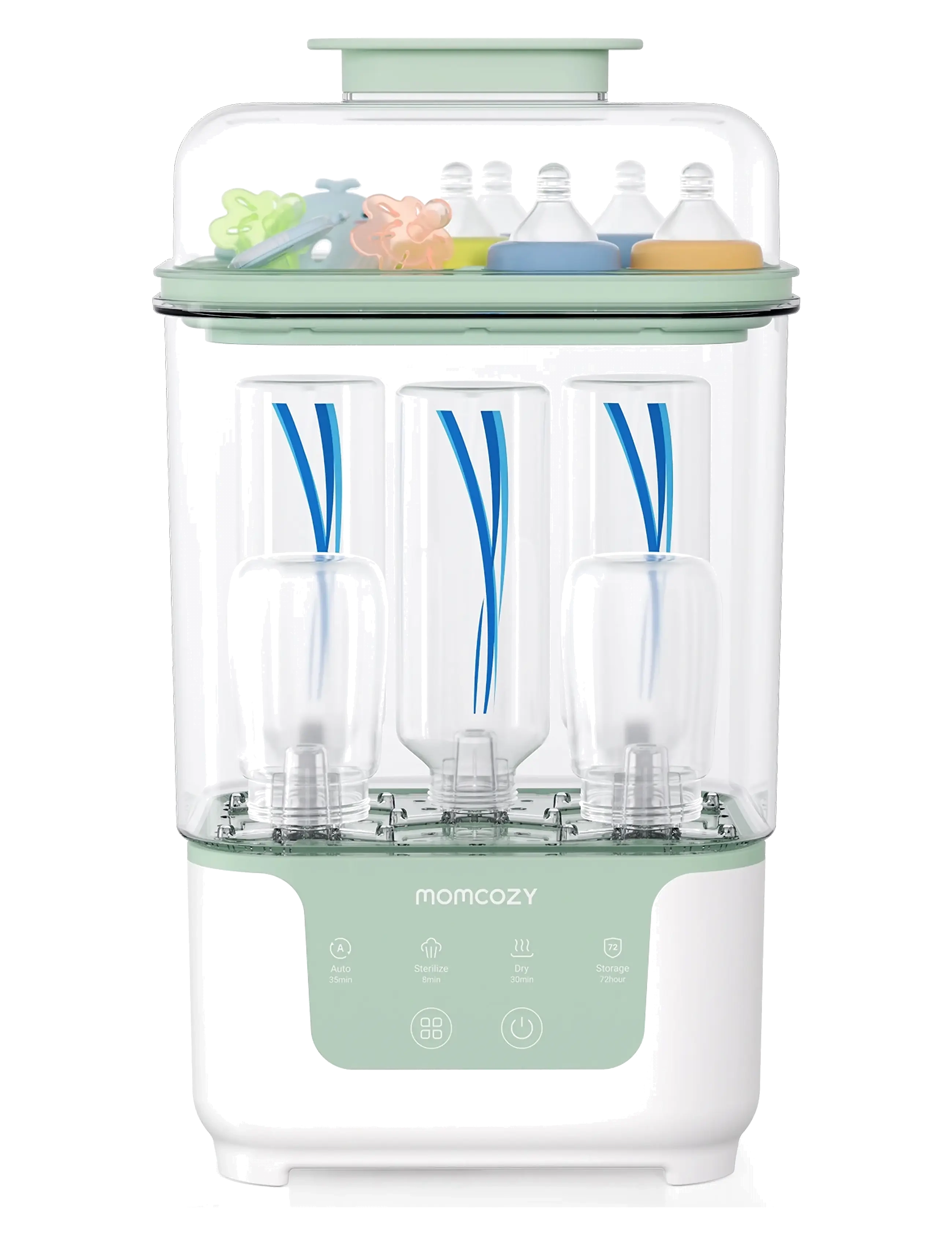Momcozy - Momcozy  4-in-1 Bottle Dryer,  Sterilizer - white - 1