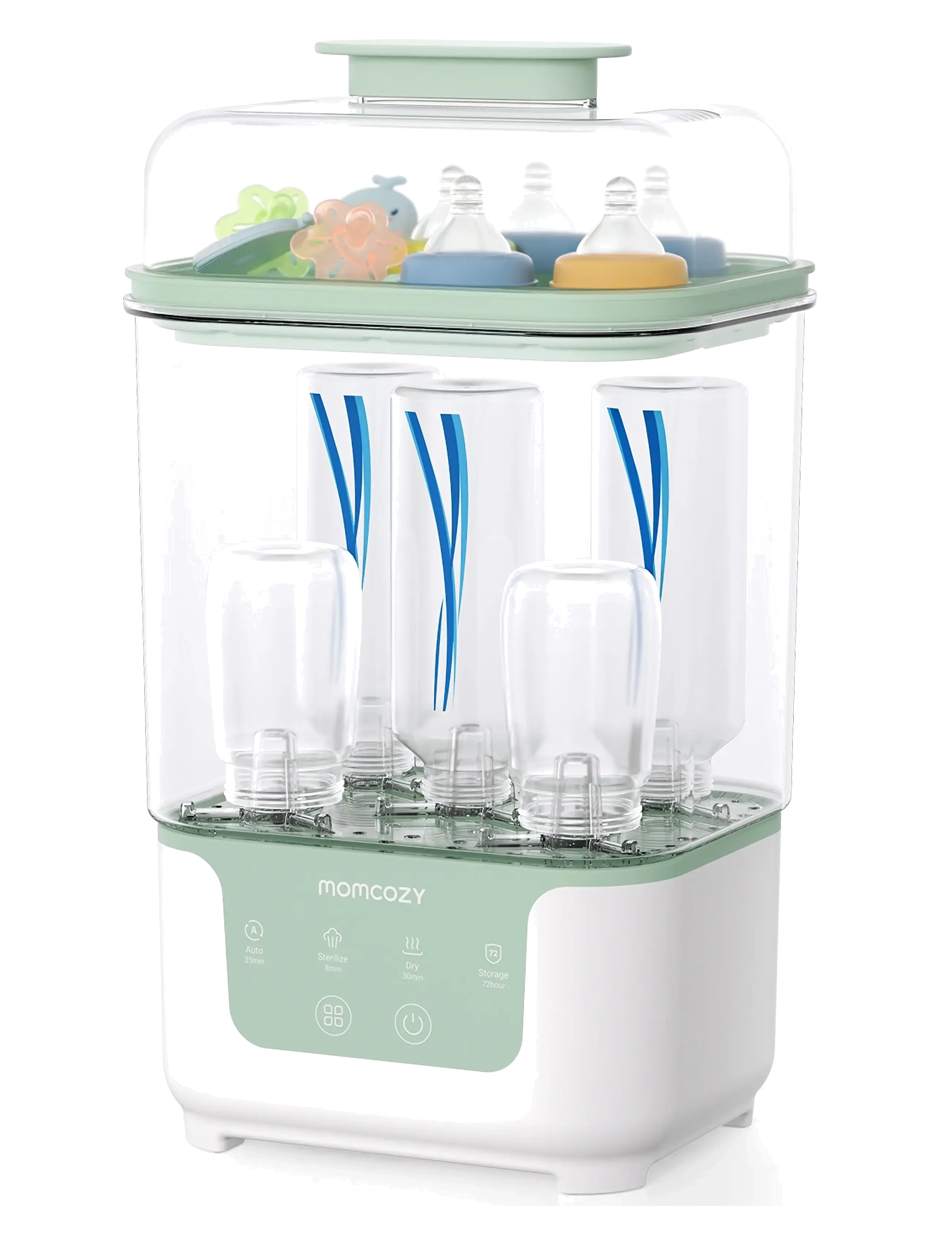 Momcozy - Momcozy  4-in-1 Bottle Dryer,  Sterilizer - white - 2