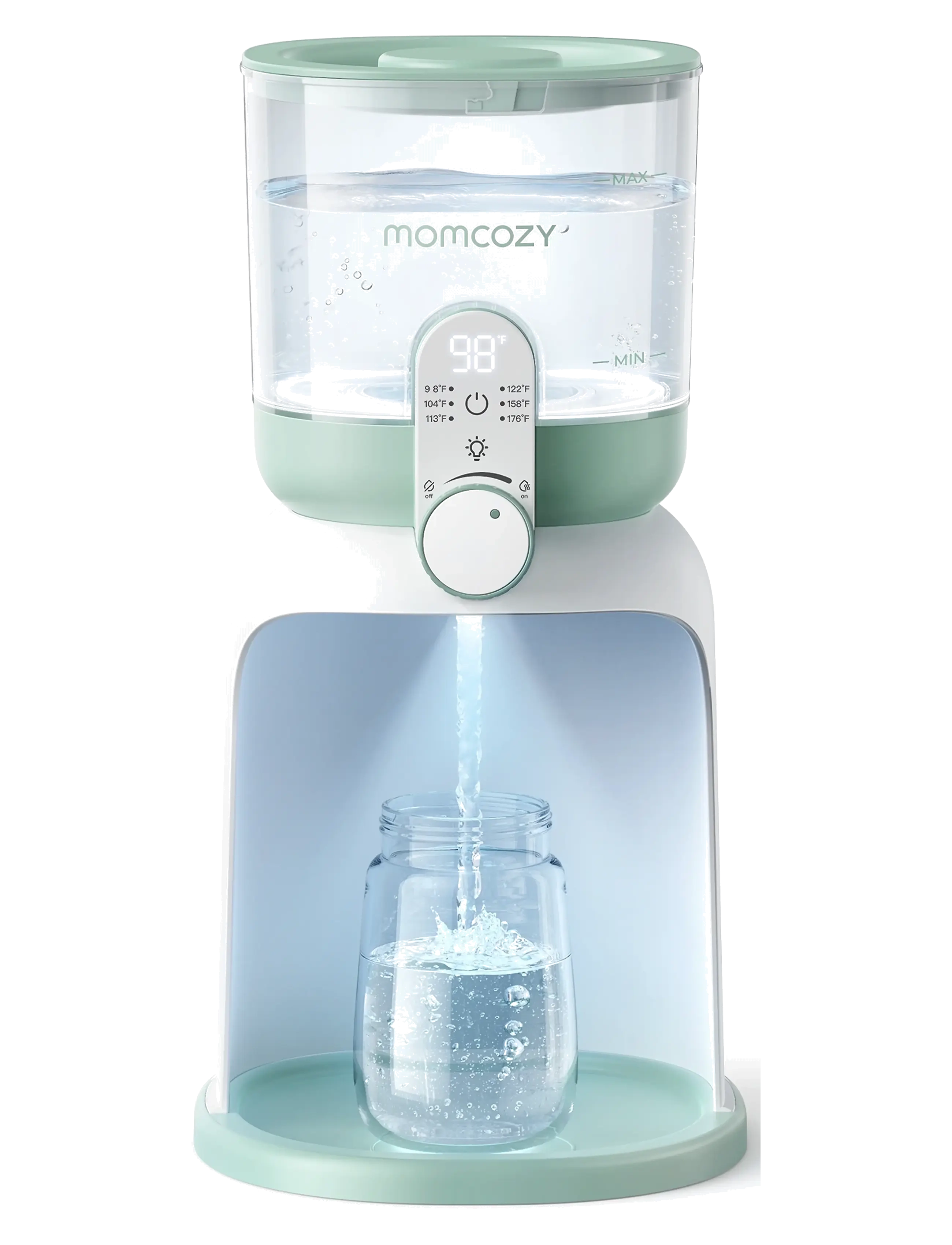 Momcozy Momcozy  Dual Lights Water Warmer for Night Feedings Bottle Warmer - Inspiration - WHITE / white