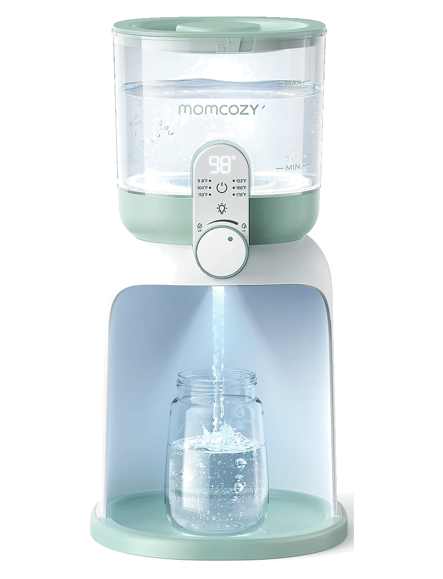 Momcozy - Momcozy Dual Lights Water Warmer for Night Feedings Bottle Warmer - white - 1