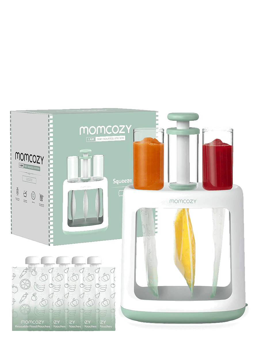 Momcozy - Momcozy Baby Food Maker for Puree Baby Food Maker - kūdikių maisto konteineriai - white - 2