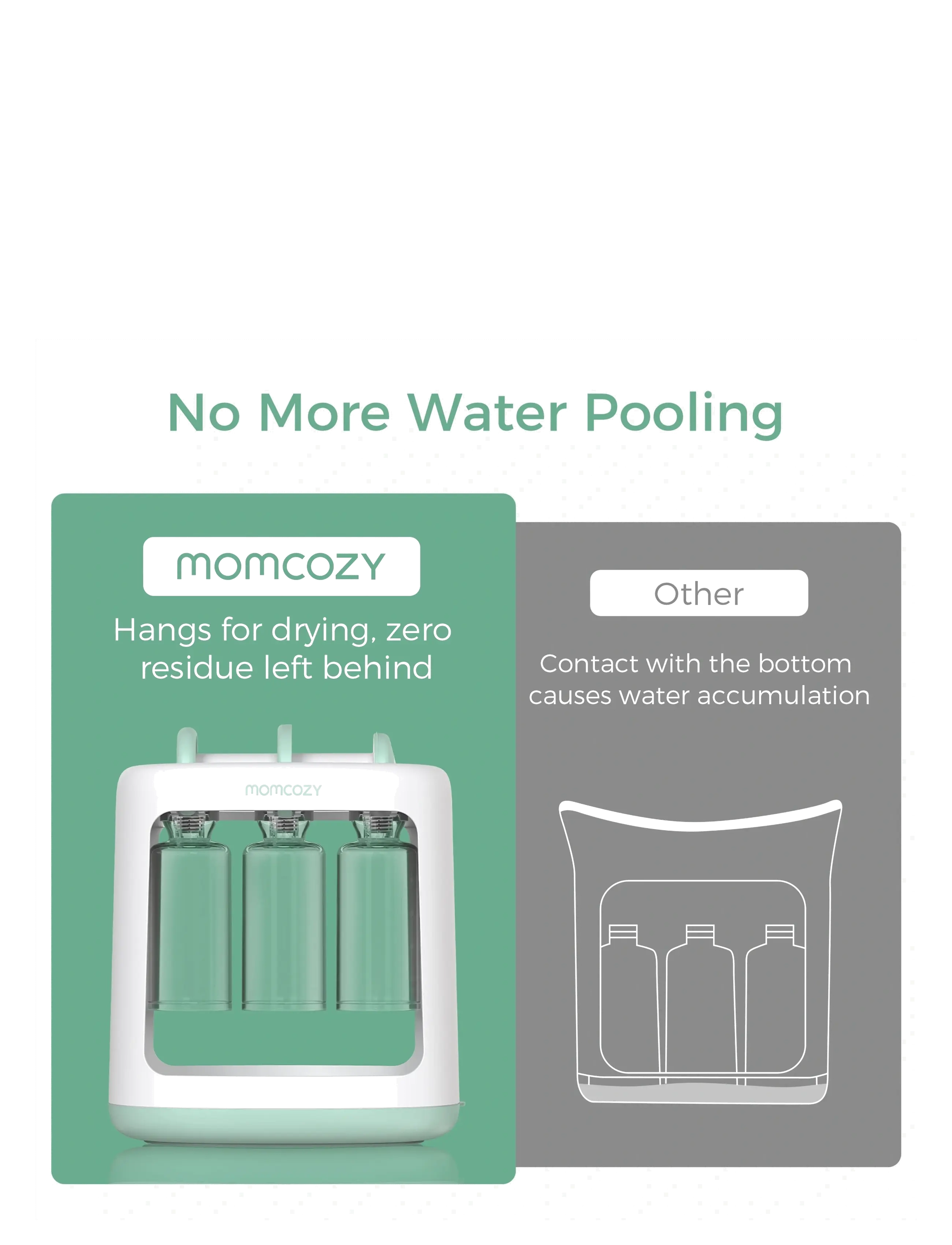 Momcozy - Momcozy  Baby Food Maker for Puree Baby Food Maker - kūdikių maisto konteineriai - white - 5